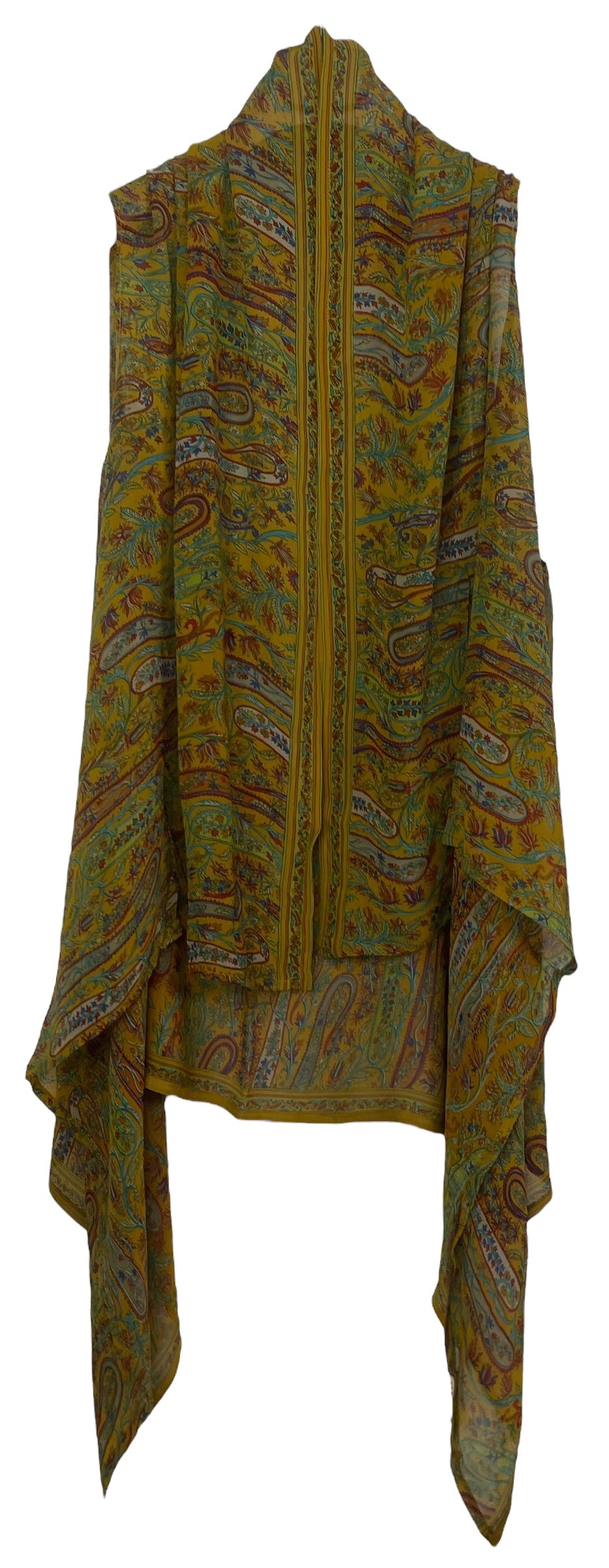 PRG7426 Sheer Avatar Pure Silk Versatile Vest