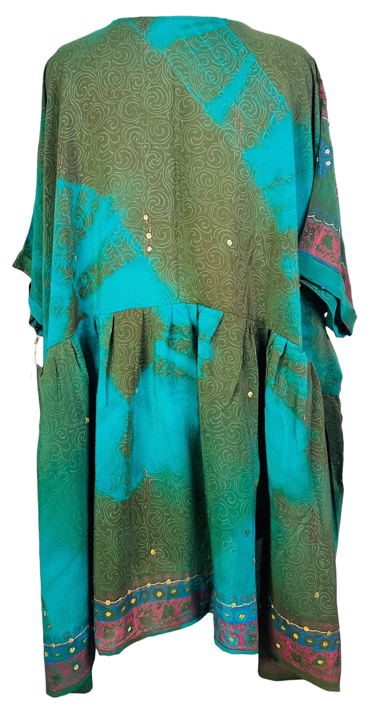 PRC8404 Avatar Pure Silk Boxy Babydoll Dress