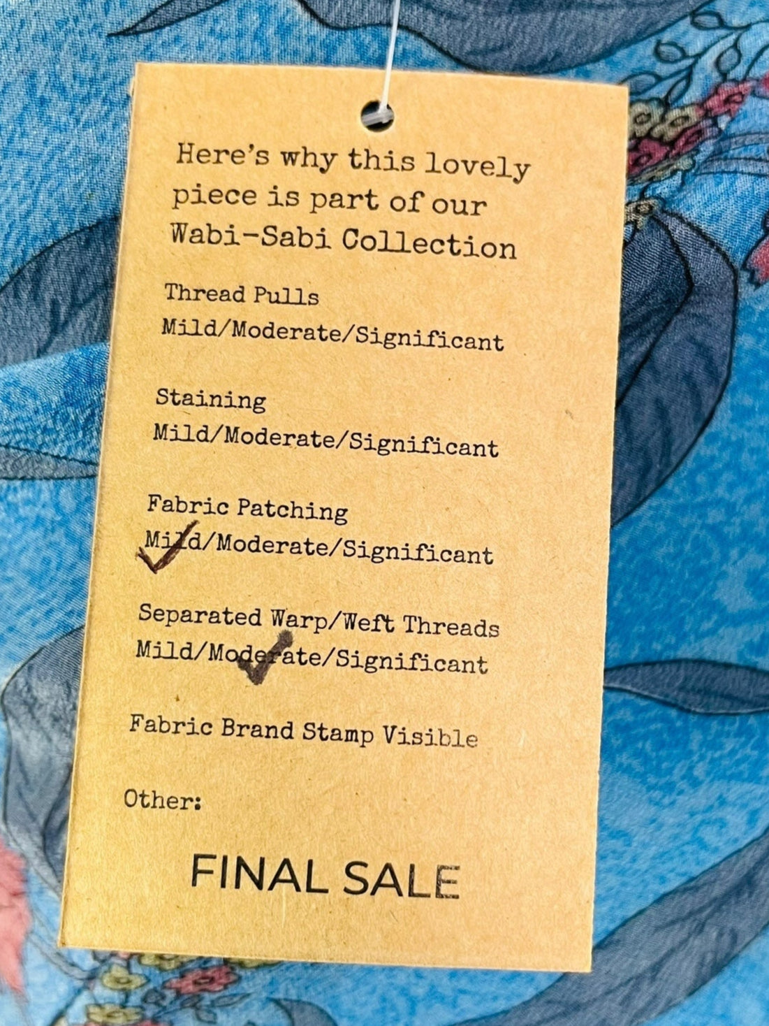 PRC6870 Wabi Sabi Pure Silk Waterfall Top