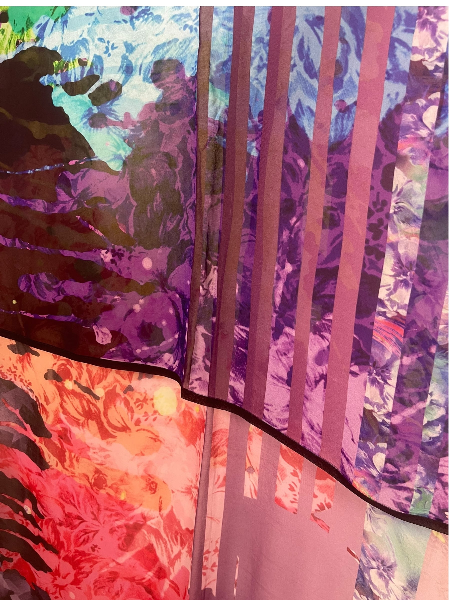 PREVIEW PRG8622  Sheer  Wabi Sabi Pure Silk Hi Lo Top