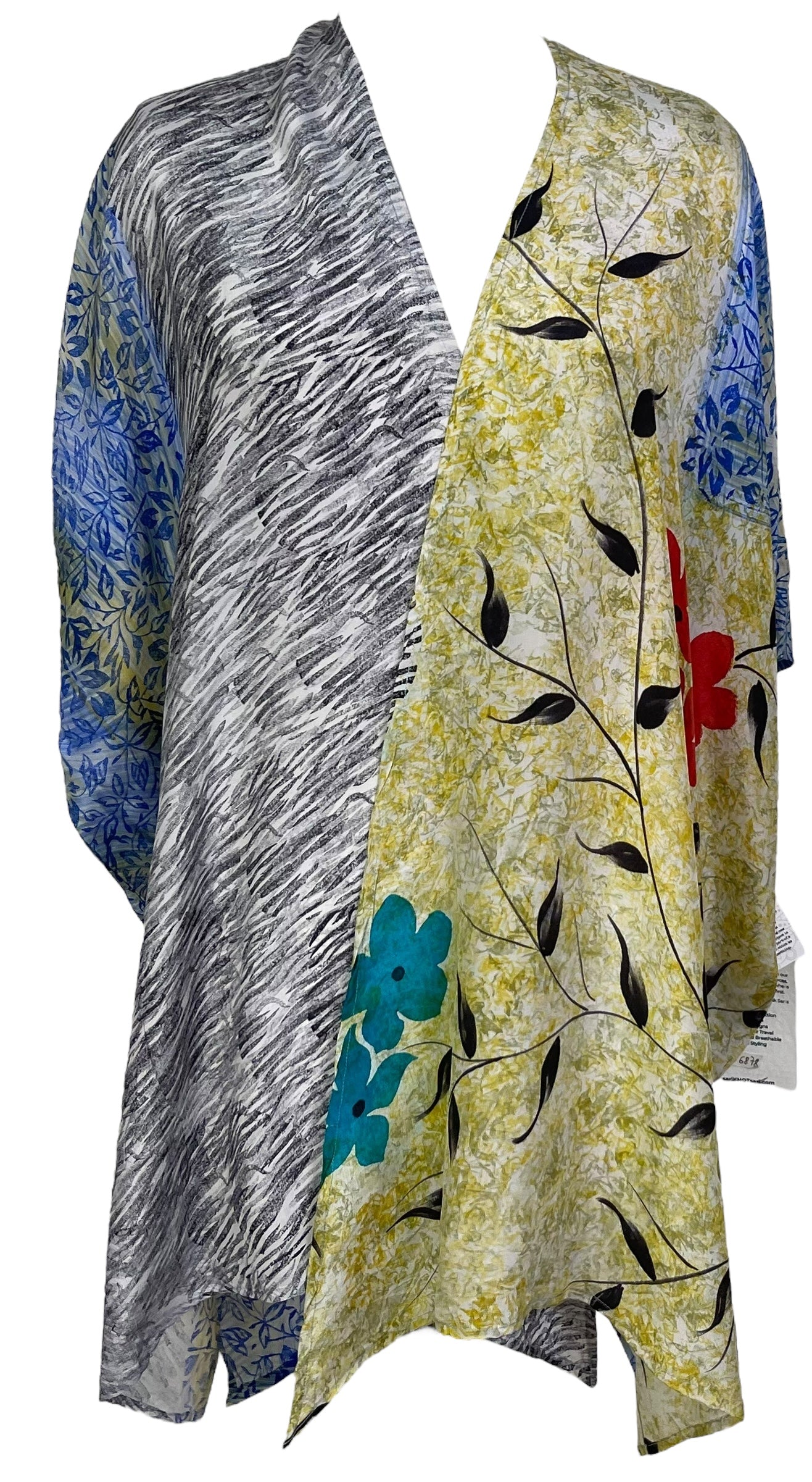 PRC6878 Avatar Pure Silk Cardigan