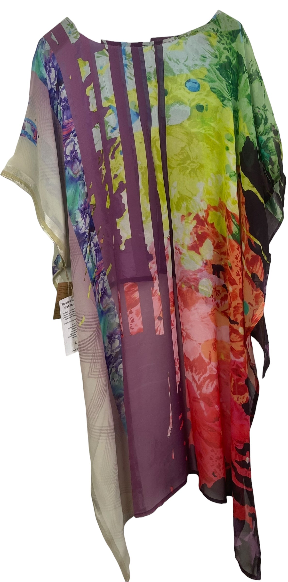 PREVIEW PRG8622  Sheer  Wabi Sabi Pure Silk Hi Lo Top