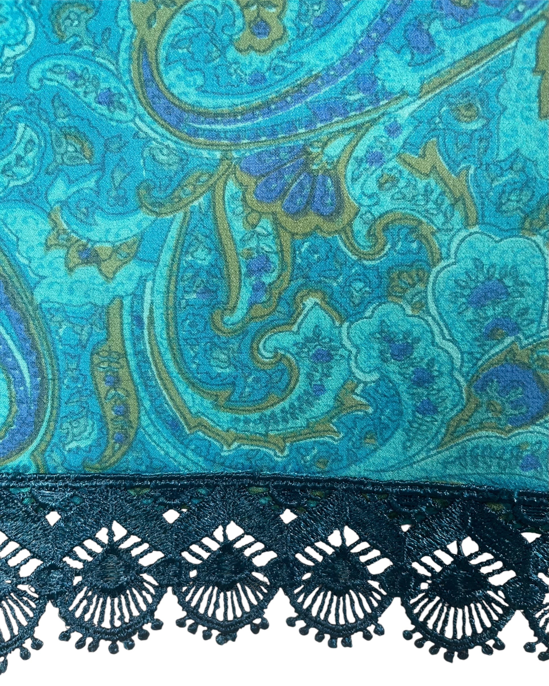 PRG8138 Sheer Avatar Pure Silk Side Slit Top