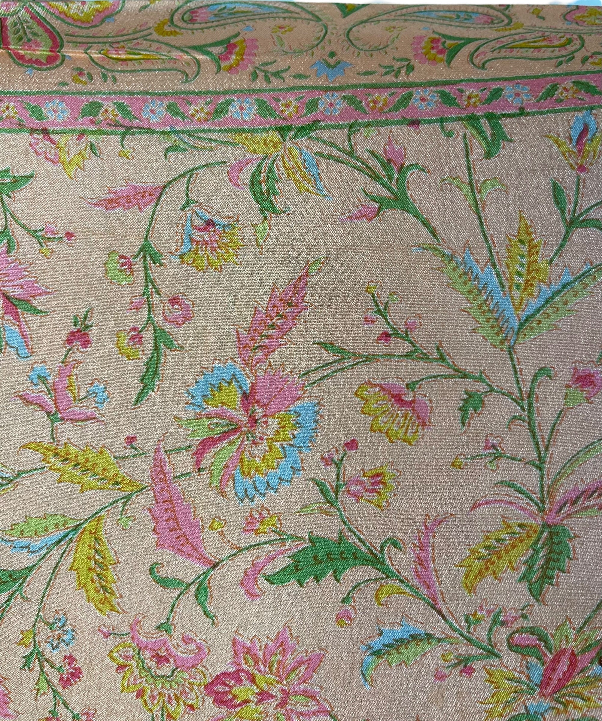 PCH6997 Very Sheer Avatar Pure Silk Waterfall Top