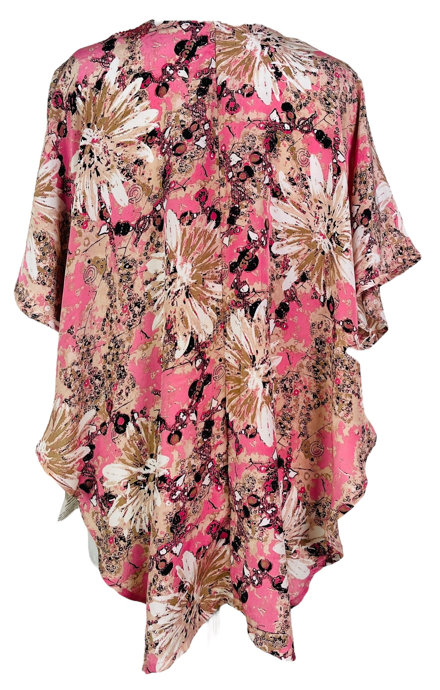 PRC7558 Avatar Pure Silk Waterfall Top