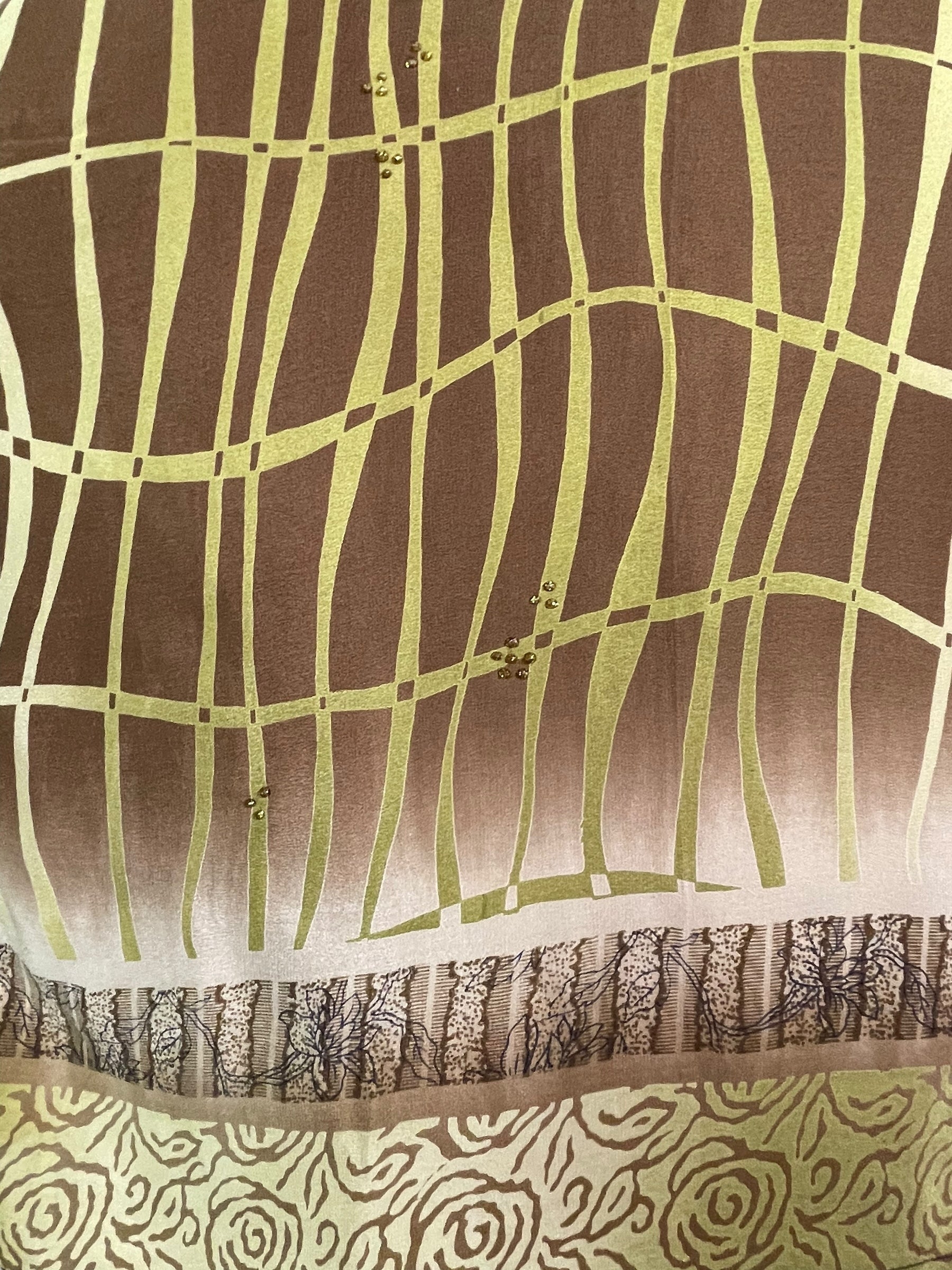 PRC7253 Avatar Pure Silk Boxy Top