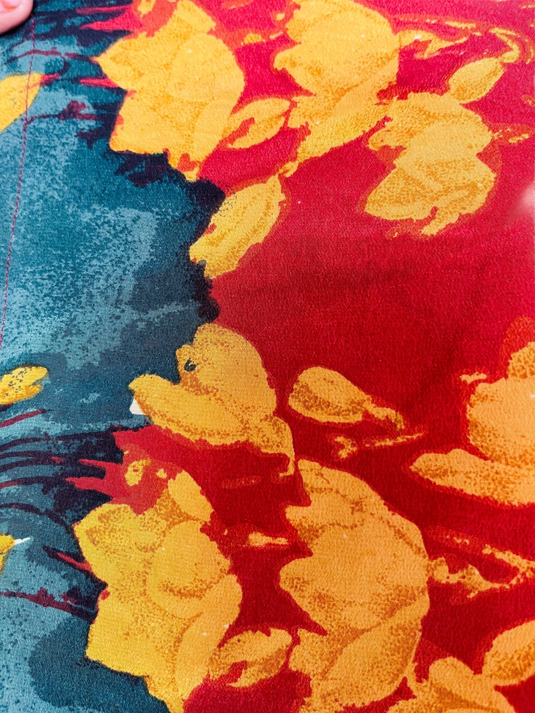 PRC6862 Avatar Pure Silk Side Slit Top