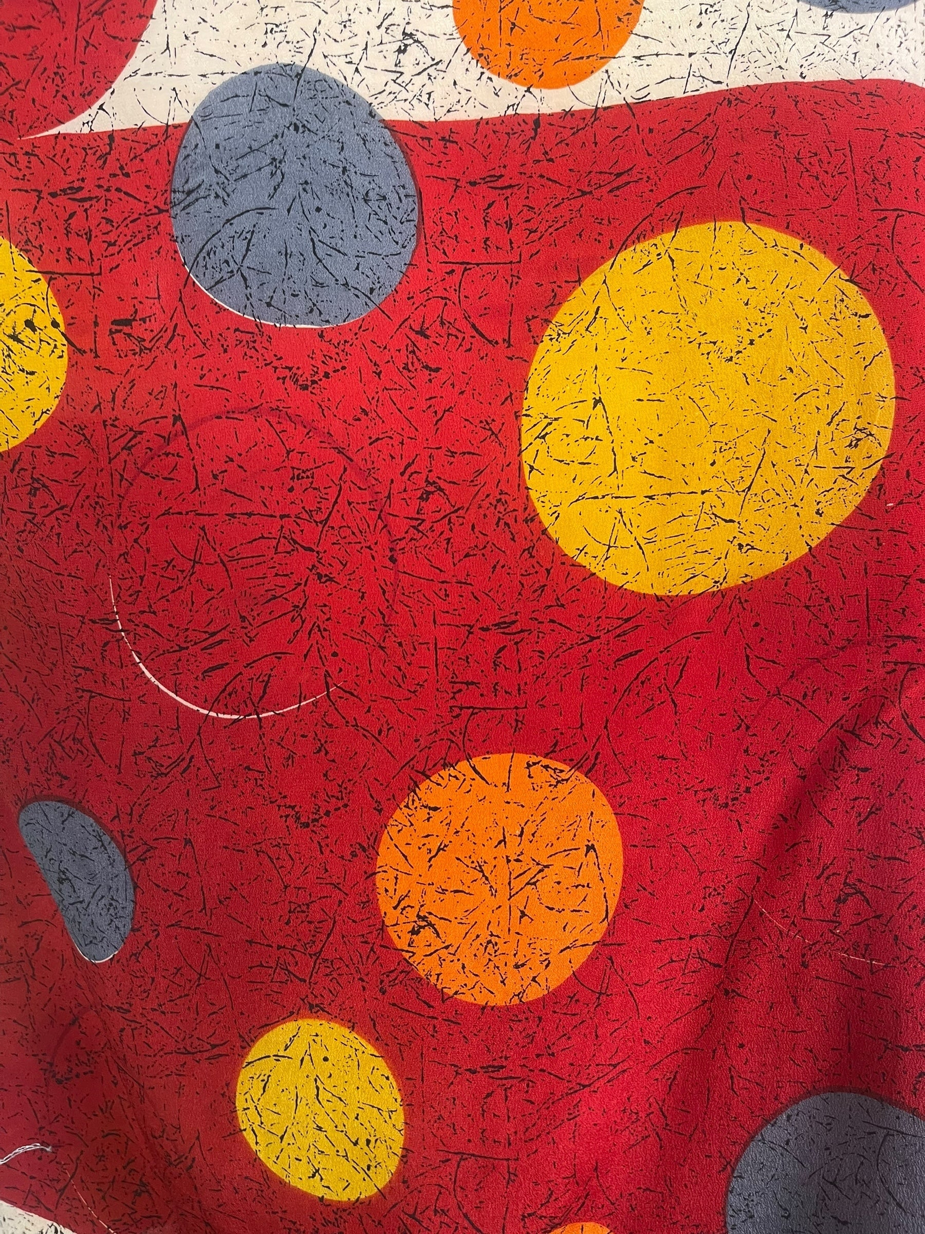 PRC8072 Avatar Pure Silk Side Slit Top