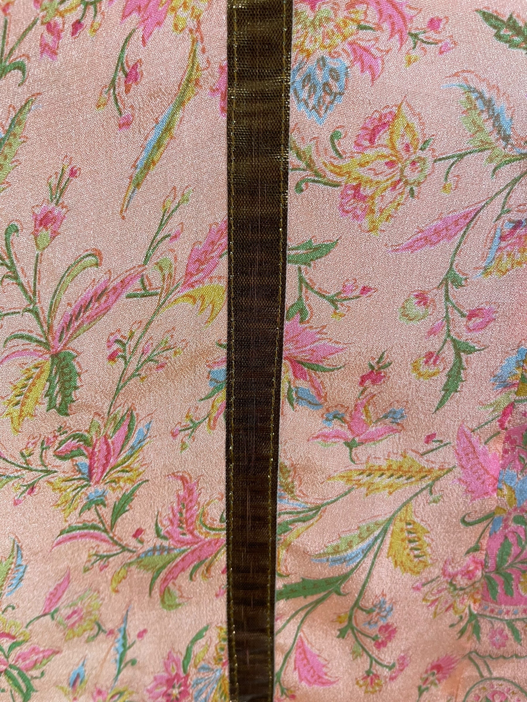 PCH6997 Very Sheer Avatar Pure Silk Waterfall Top