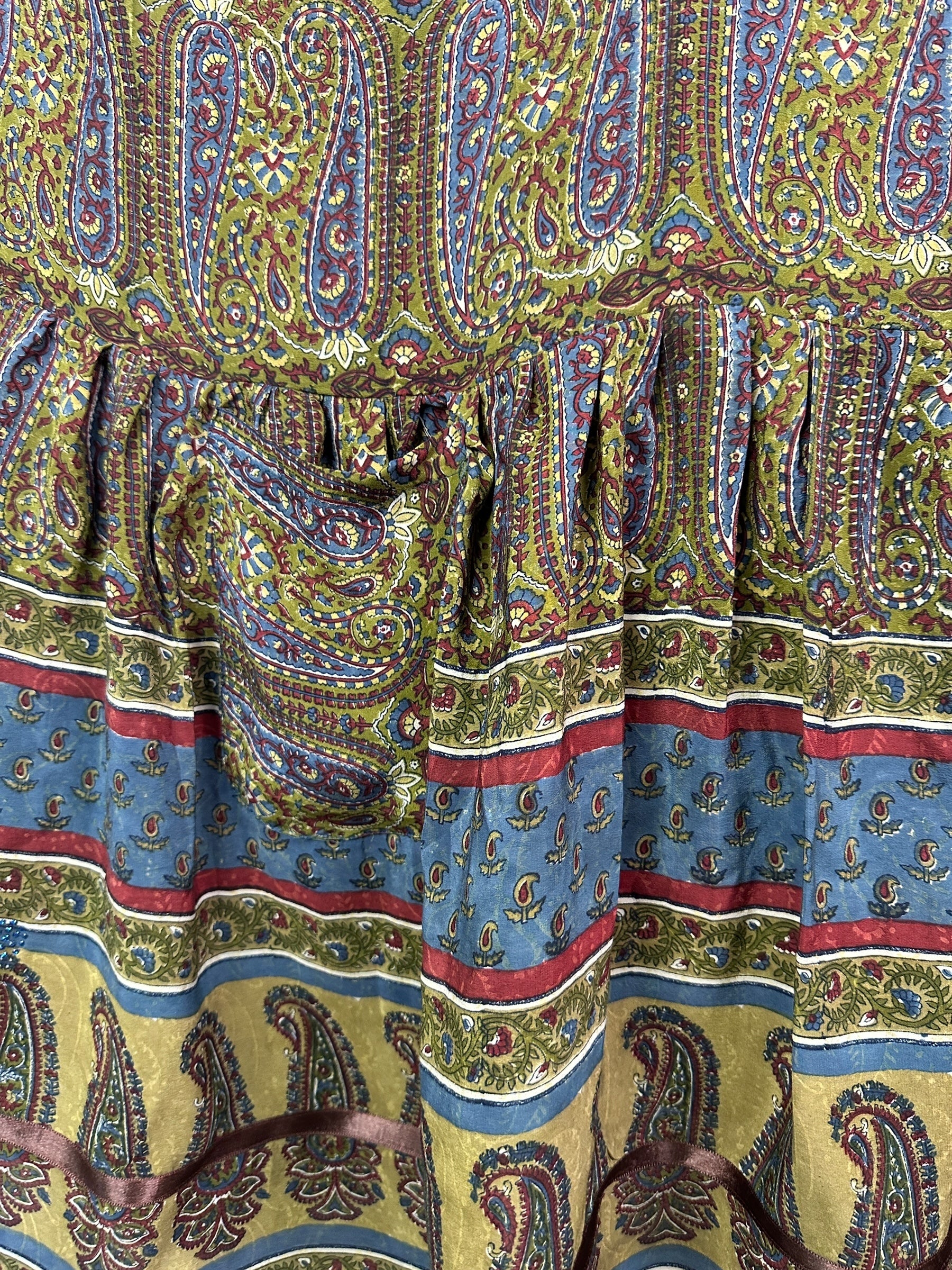 PRC8401 Avatar Pure Silk Boxy Babydoll Dress