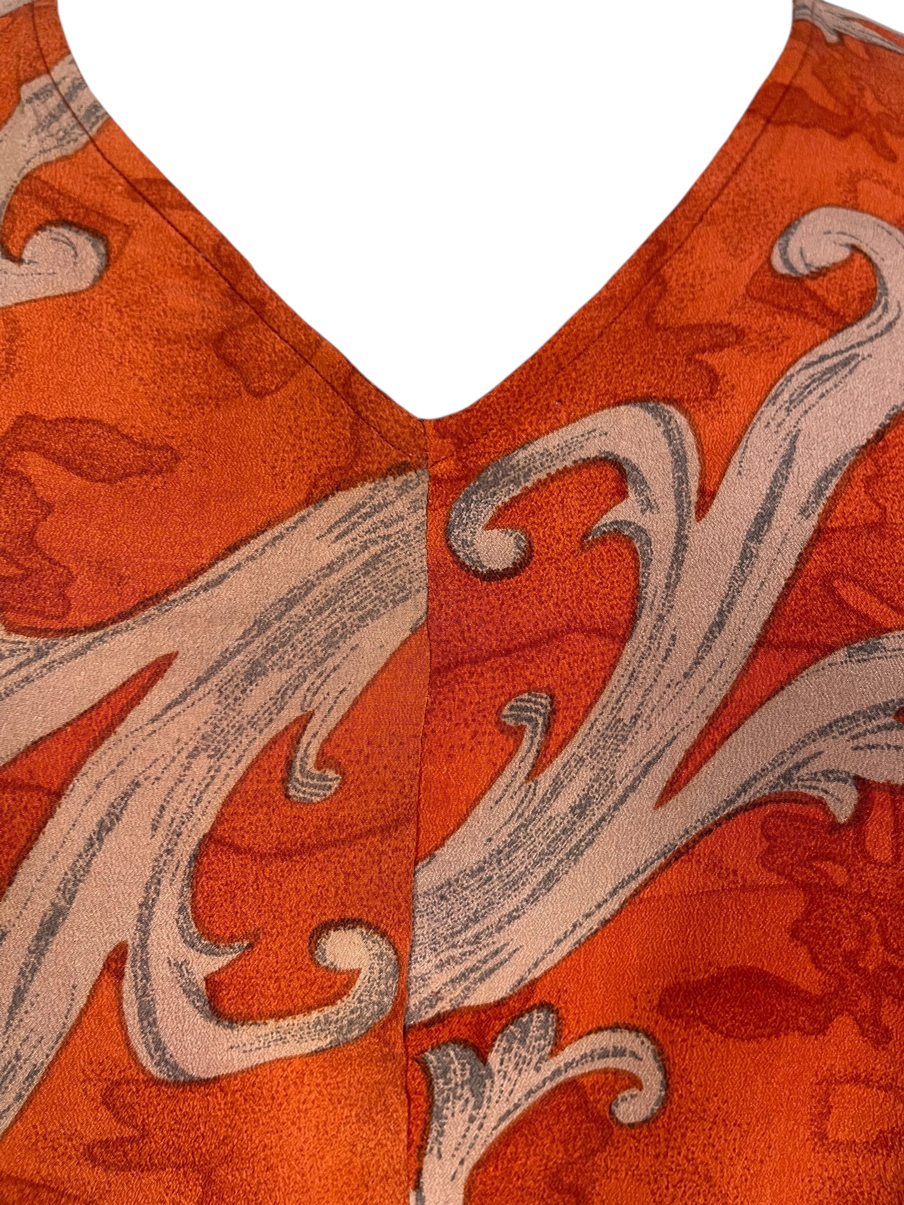 PRC7013 Avatar Pure Silk Waterfall Top