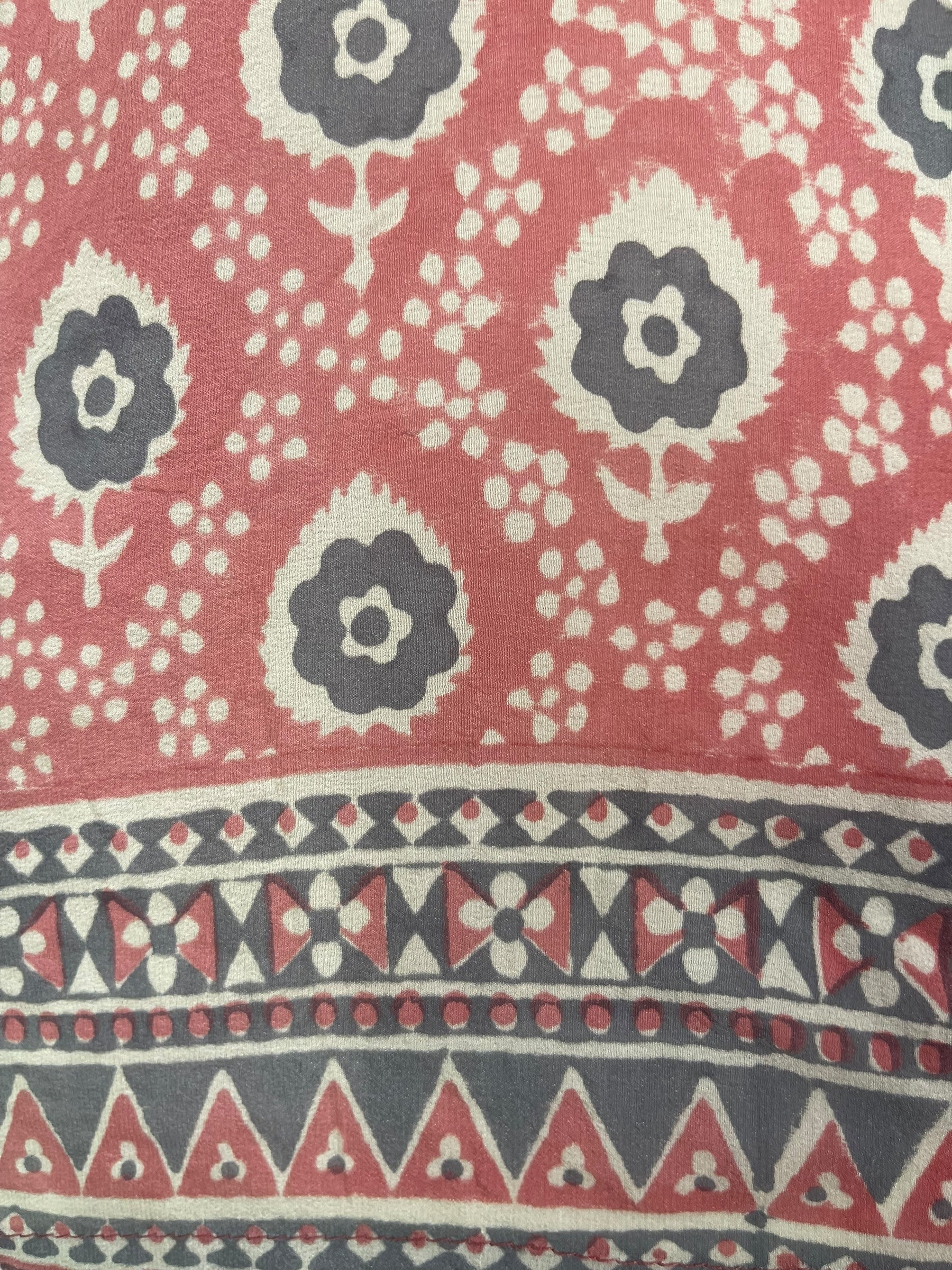 PRC8205 Avatar Pure Silk Boxy Top