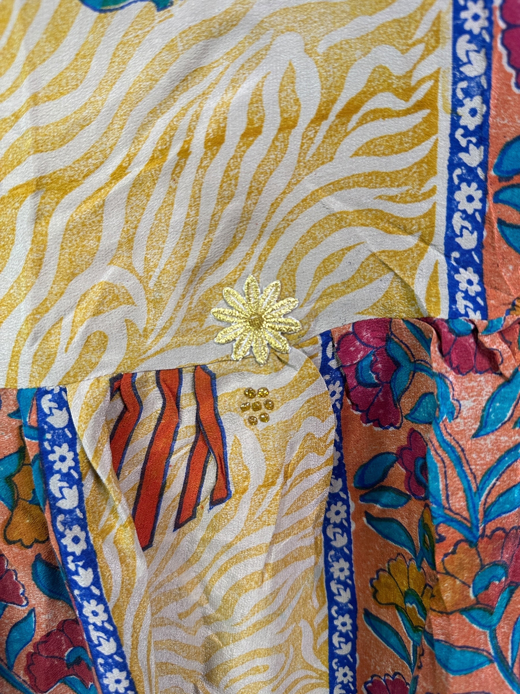 PRC8397 Avatar Pure Silk Boxy Babydoll Dress