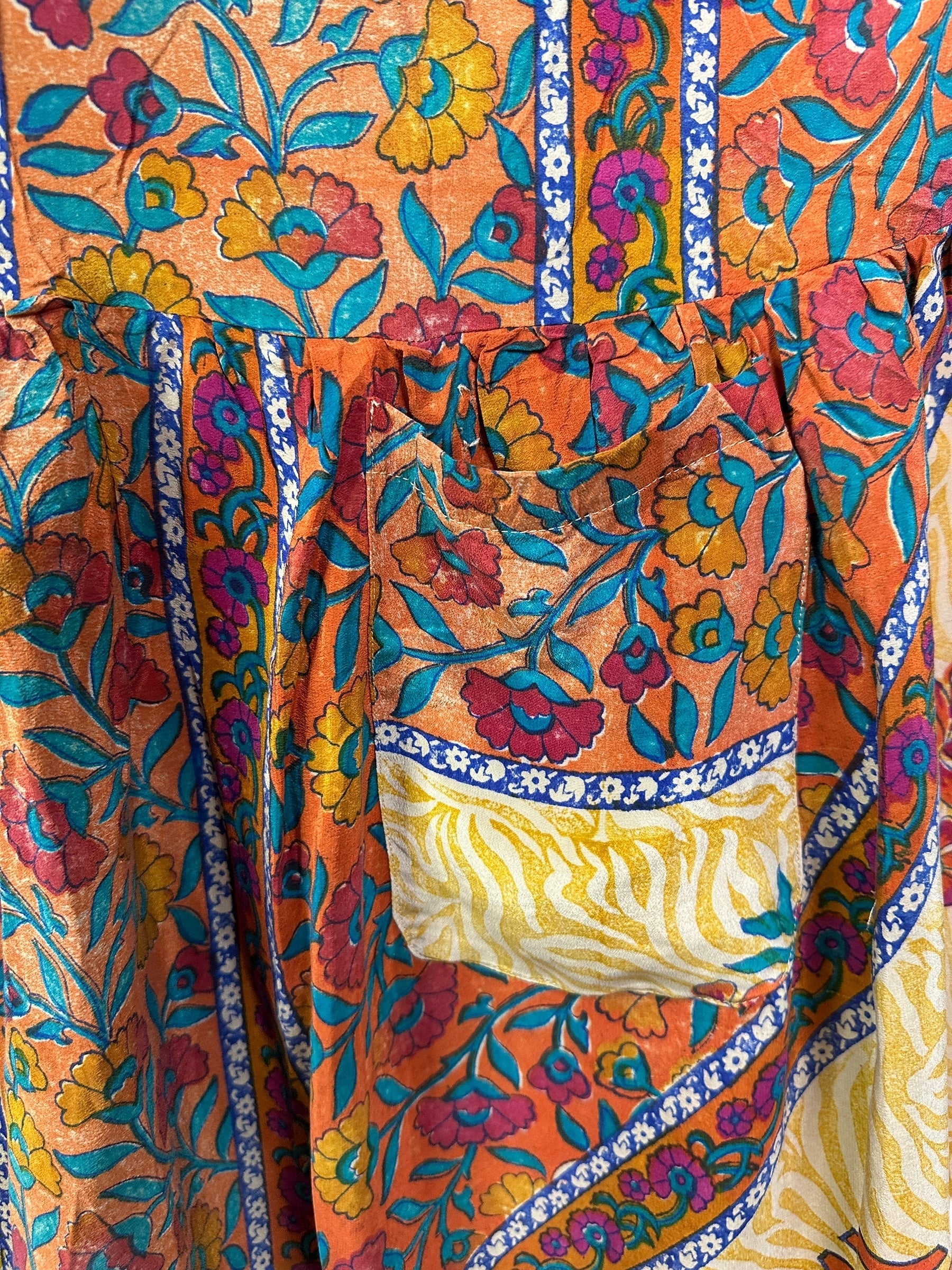 PRC8397 Avatar Pure Silk Boxy Babydoll Dress