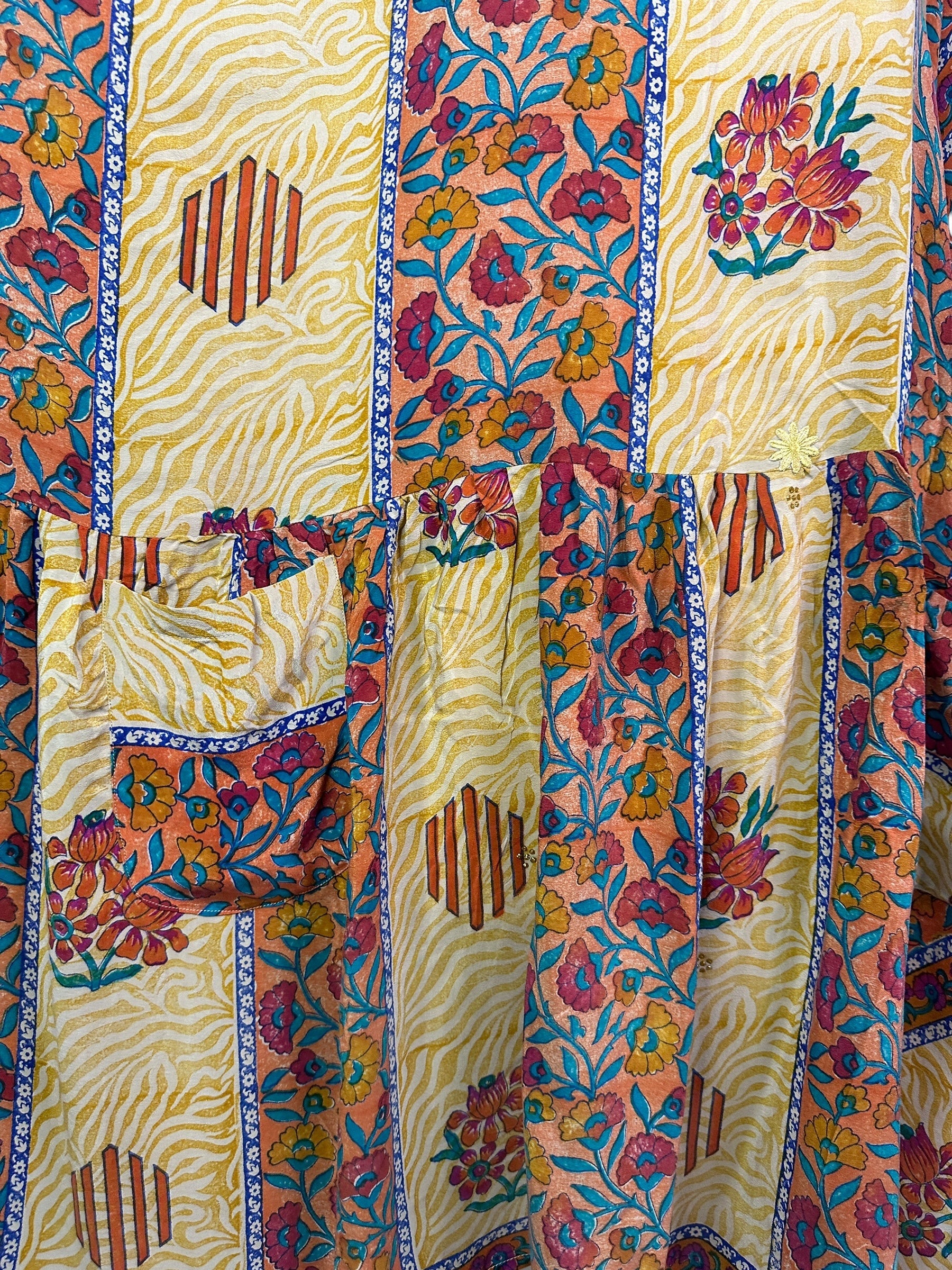 PRC8397 Avatar Pure Silk Boxy Babydoll Dress