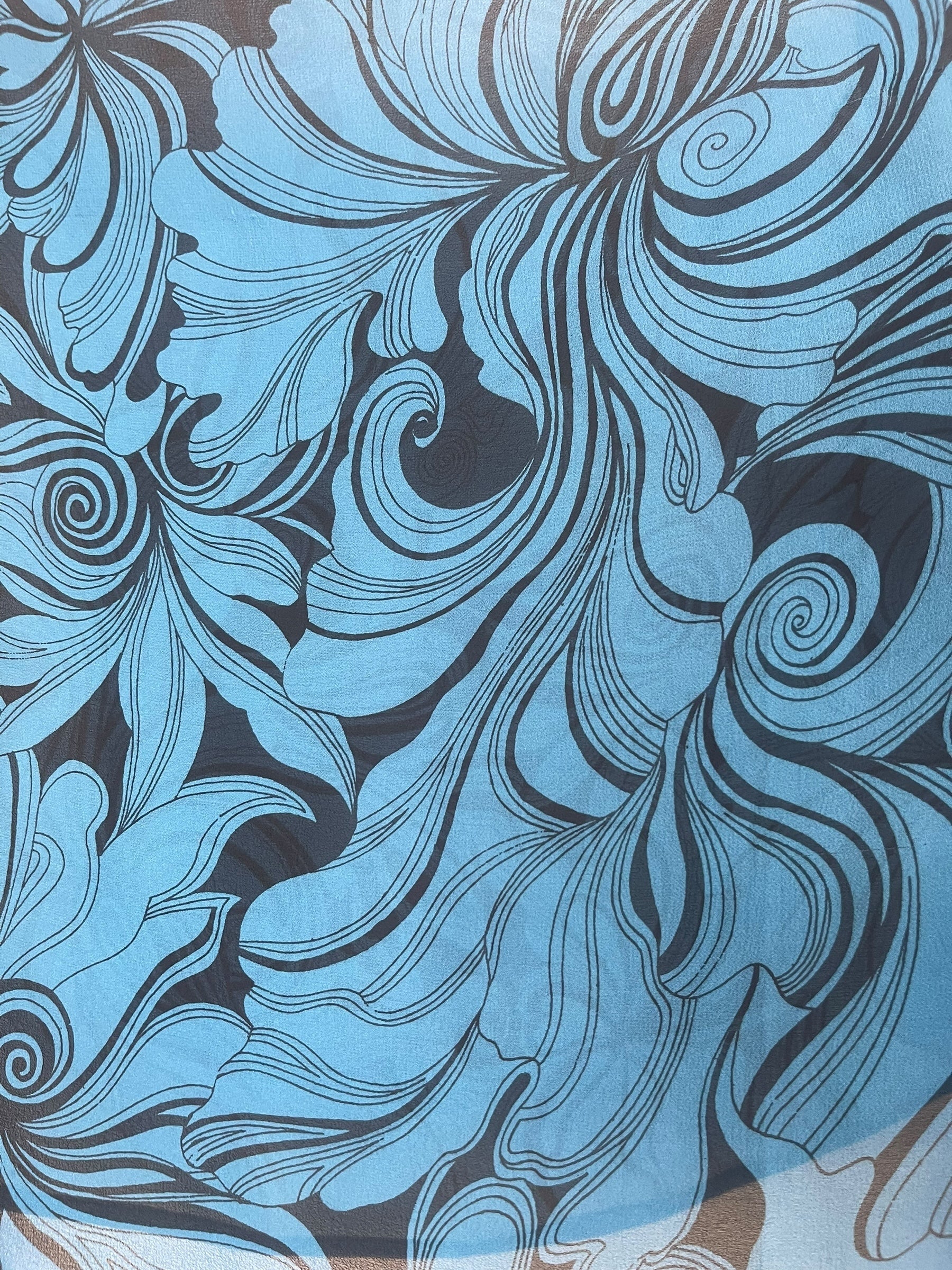 PREVIEW PRG7968 Sheer Avatar Pure Silk Capelet Poncho by DECEMBER2025 – Handmade ethical Poncho from sariKNOTsari using upcycled silk. Designed in Canada for travel and slow fashion, loved from Toronto to LA to Sydney.