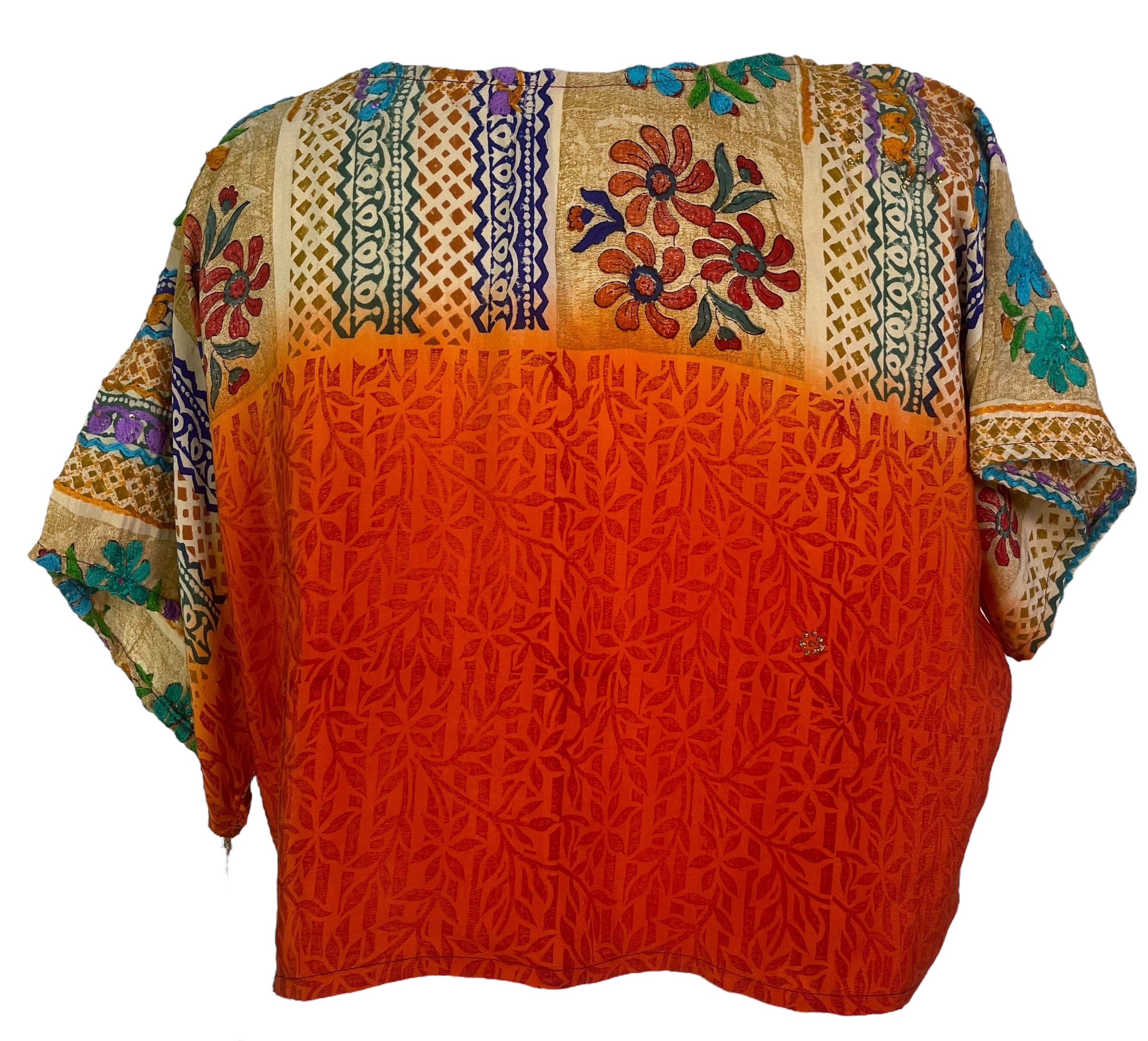 PRC8011 Avatar Pure Silk Boxy Top