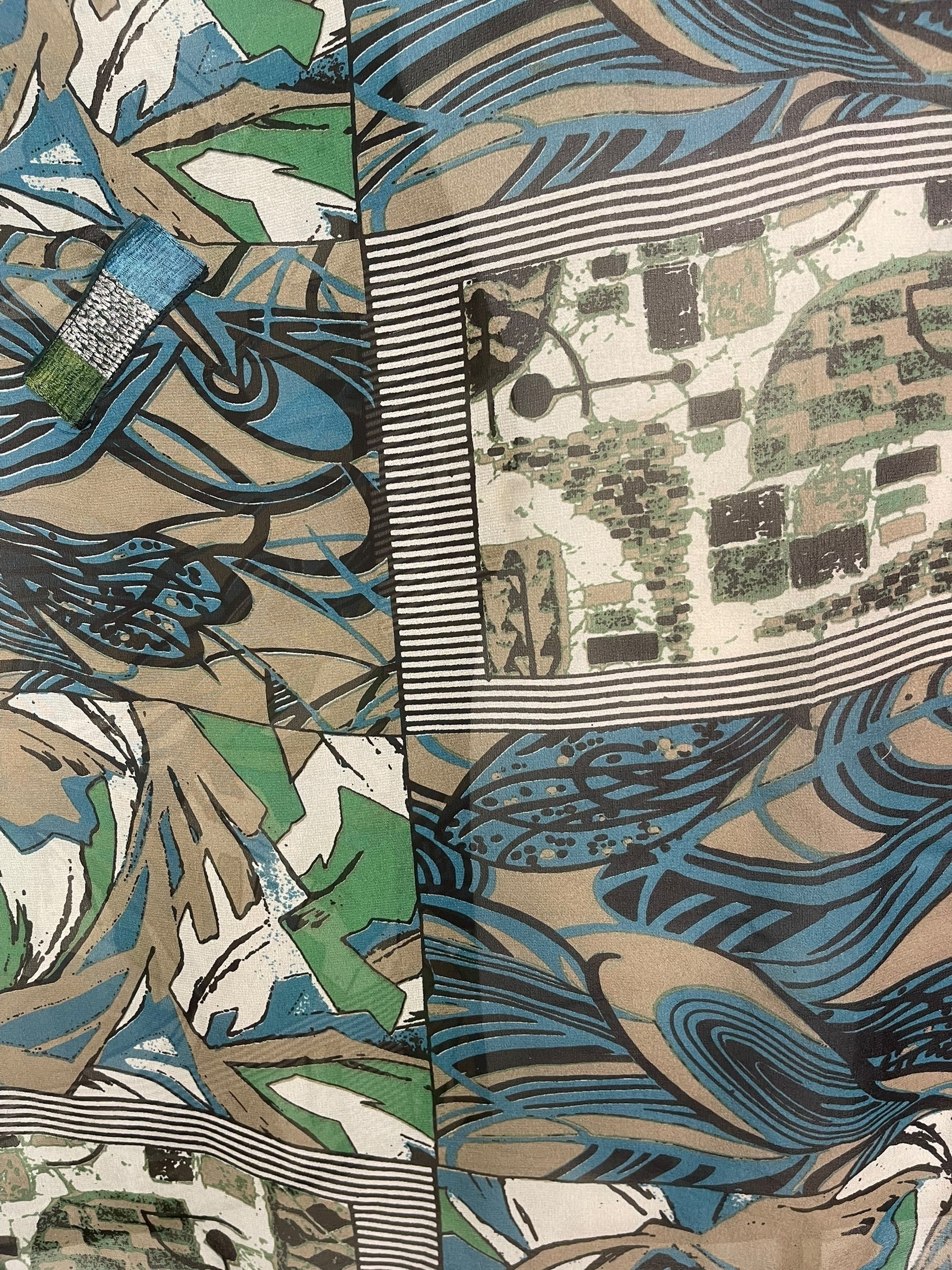 PREVIEW PRG8431 Sheer  Avatar Pure Silk Short Kaftan Tunic with Slits by FEBRUARY2026 – Handmade ethical Short Kaftan from sariKNOTsari using upcycled silk. Designed in Canada for travel and slow fashion, loved from Toronto to LA to Sydney.