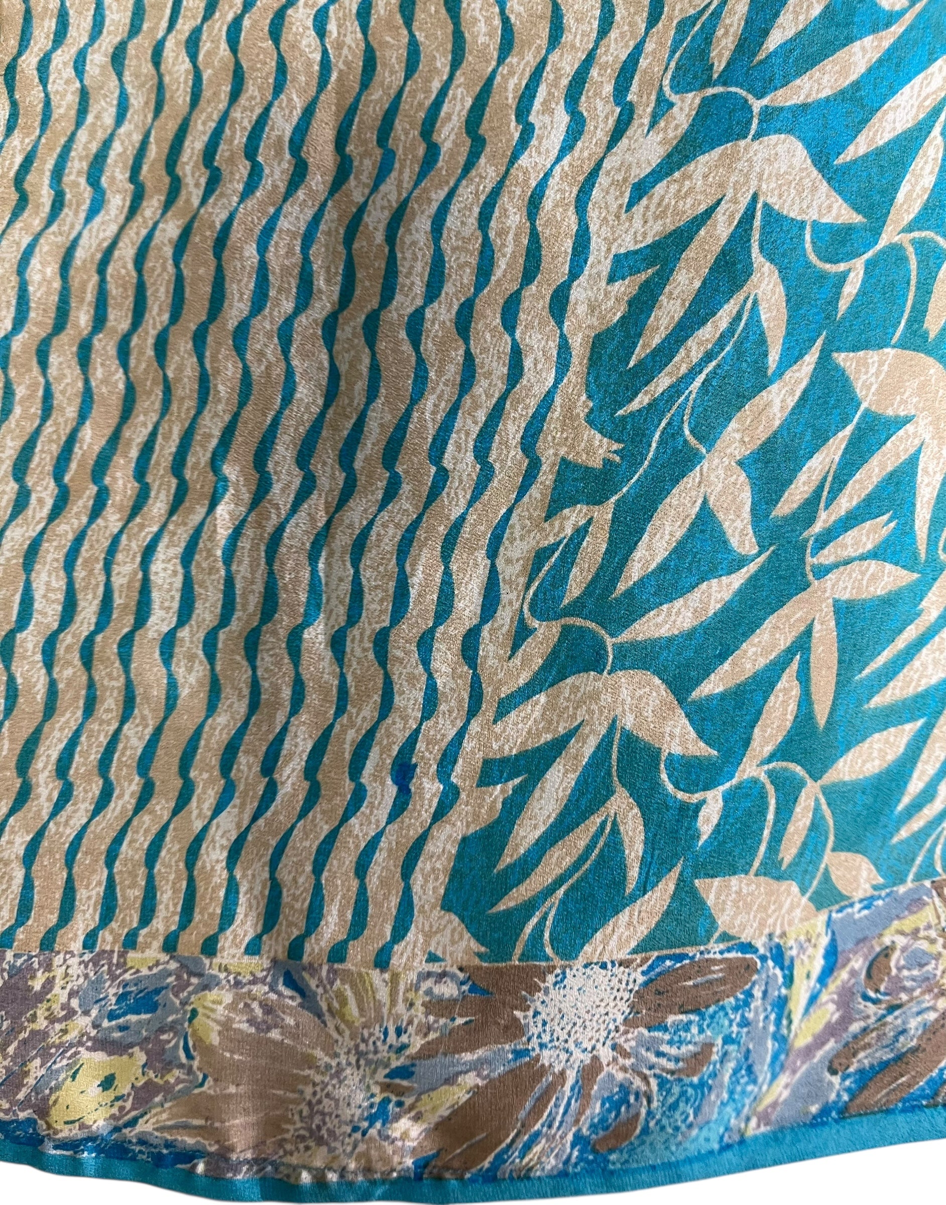 PRC6988 Wabi Sabi Pure Silk Capelet Poncho