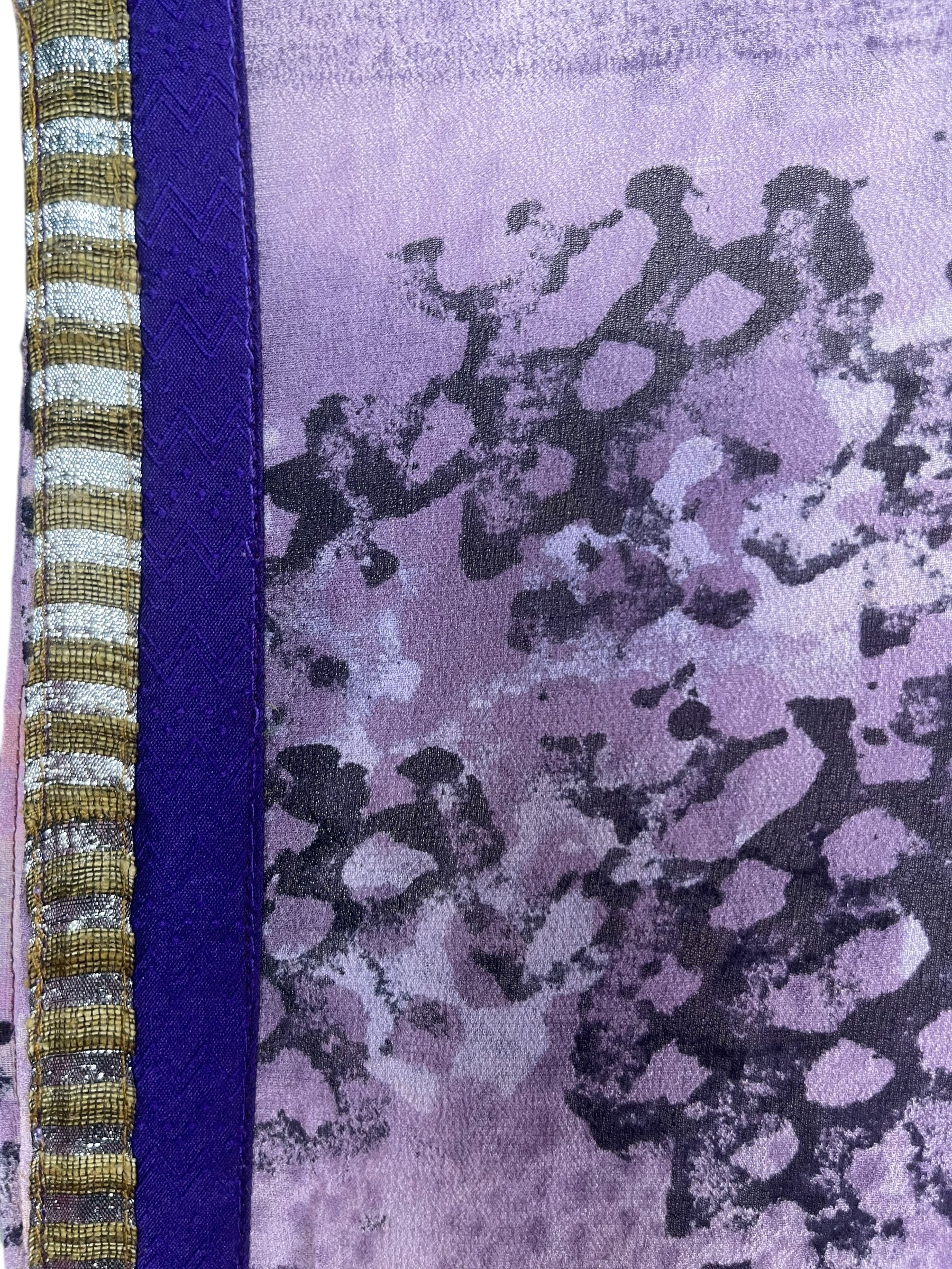 PREVIEW PRG8516 Sheer Wabi Sabi Pure Silk Kimono-Sleeved Jacket with Belt by MARCH2026 – Handmade ethical Short Kimono from sariKNOTsari using upcycled silk. Designed in Canada for travel and slow fashion, loved from Toronto to LA to Sydney. Featuring Zsiska, Bryn Walker and Artisan Leather coats by Rejean Pepin, Pepin designs