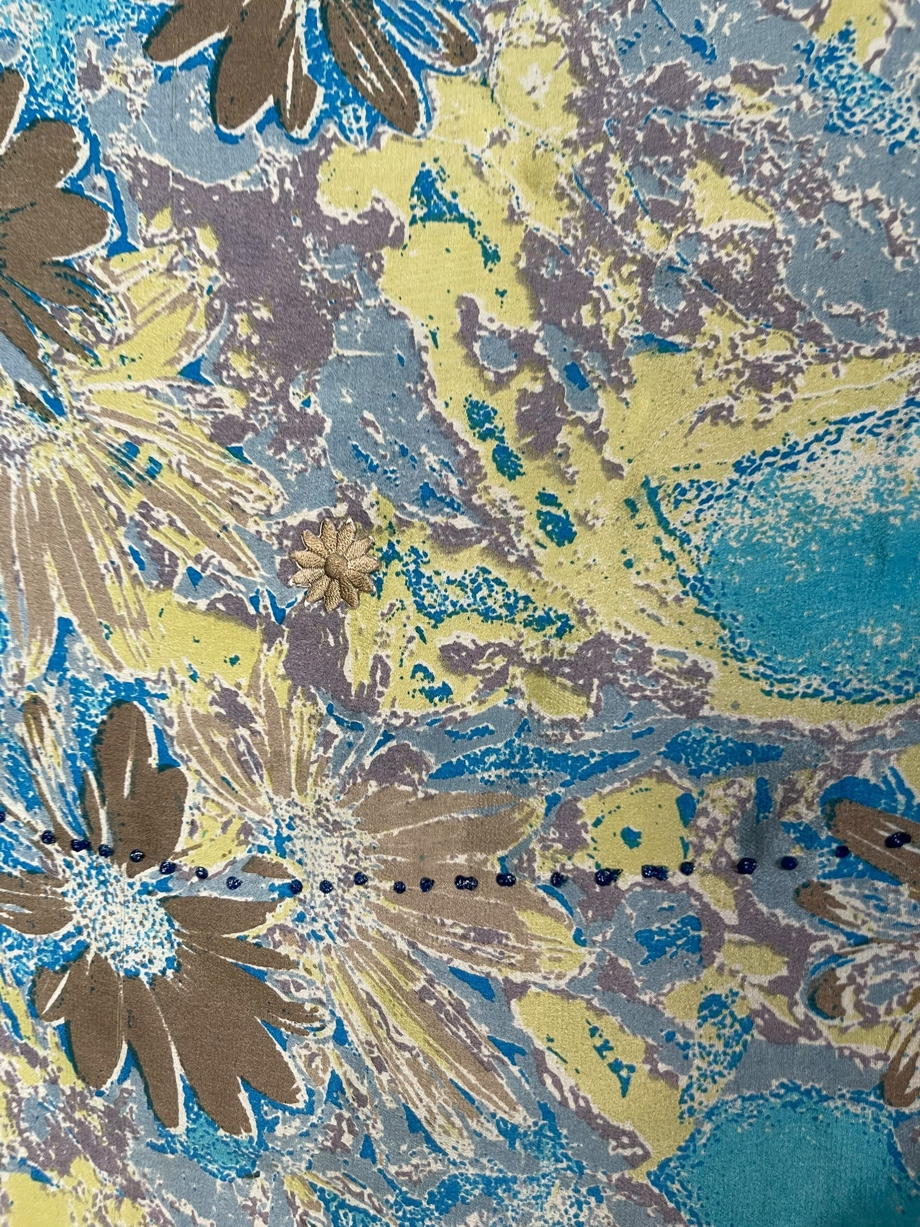 PRC6988 Wabi Sabi Pure Silk Capelet Poncho