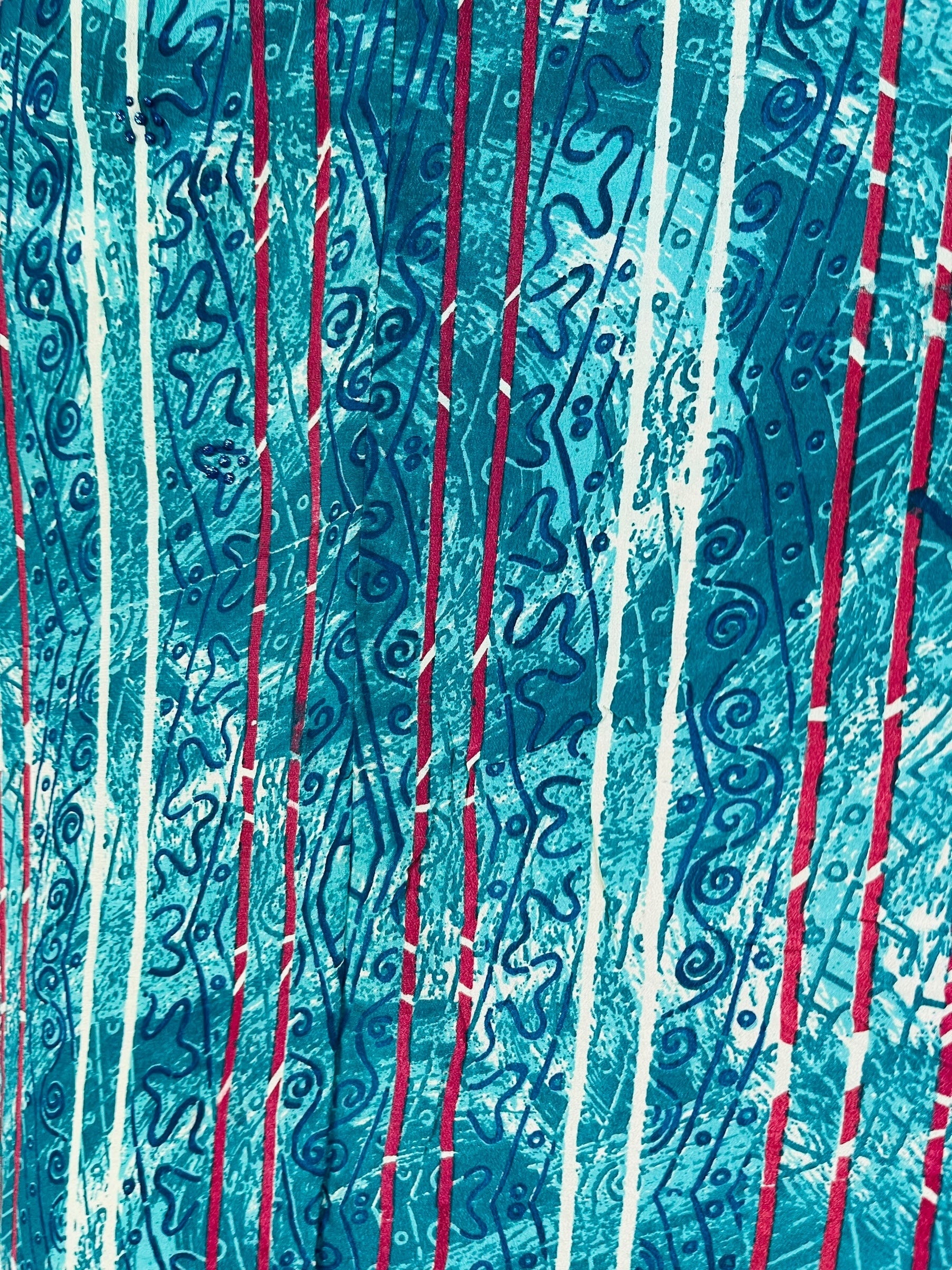 PRC7556 Avatar Pure Silk Waterfall Top