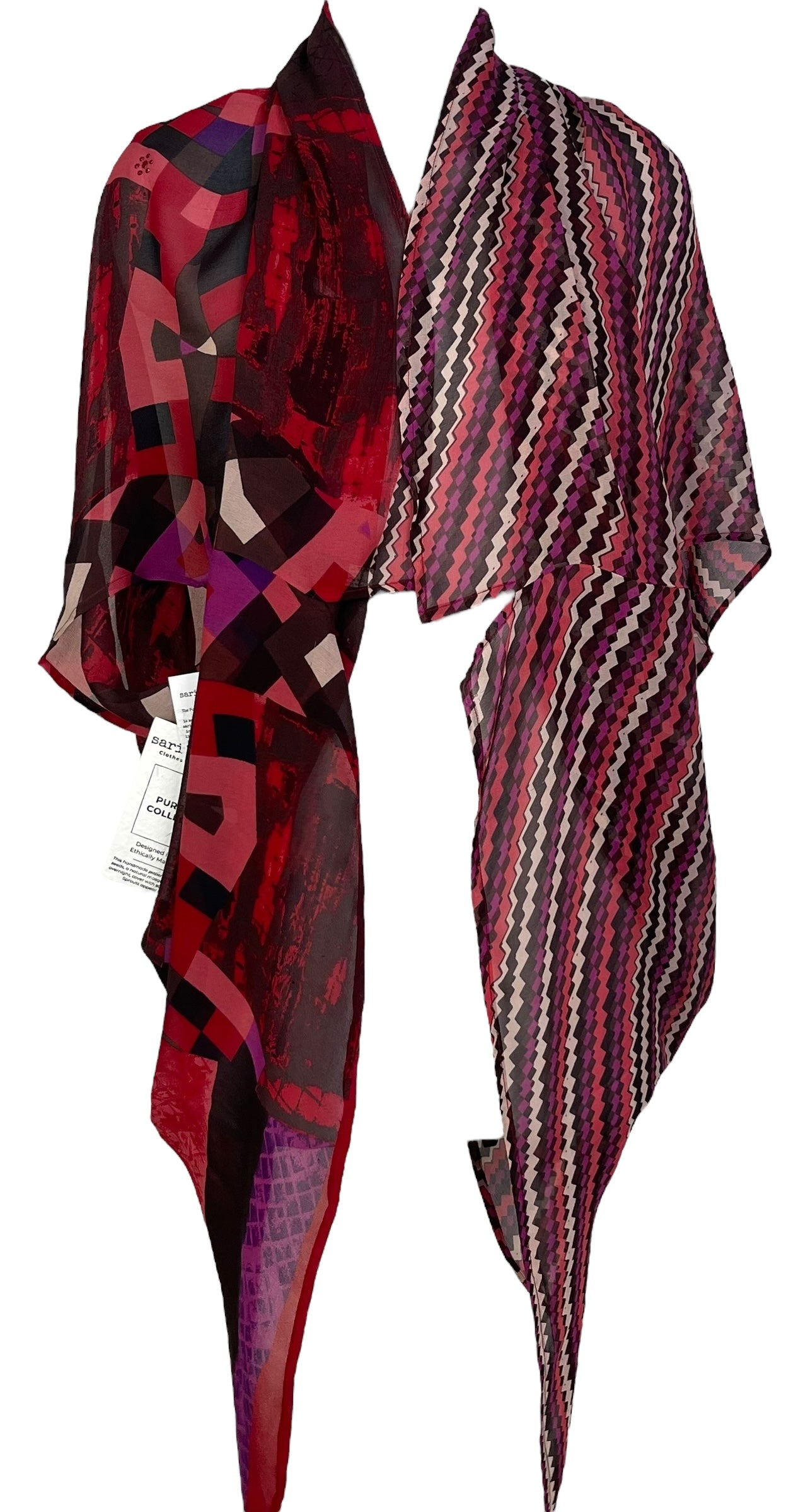 PRG6845 Sheer Avatar Pure Silk Cardigan