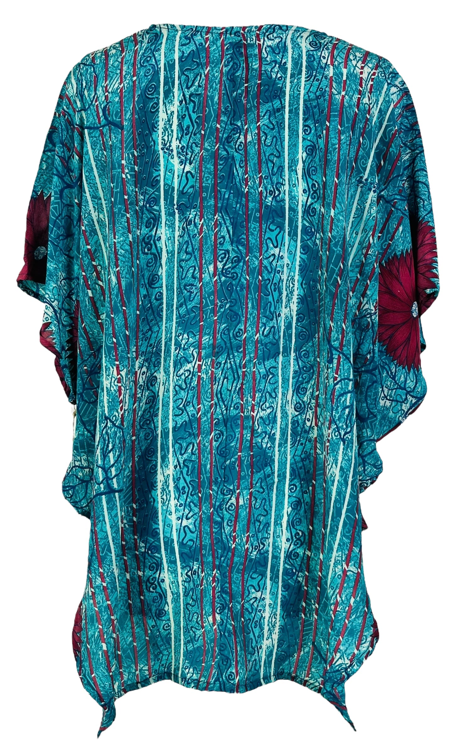 PRC7556 Avatar Pure Silk Waterfall Top