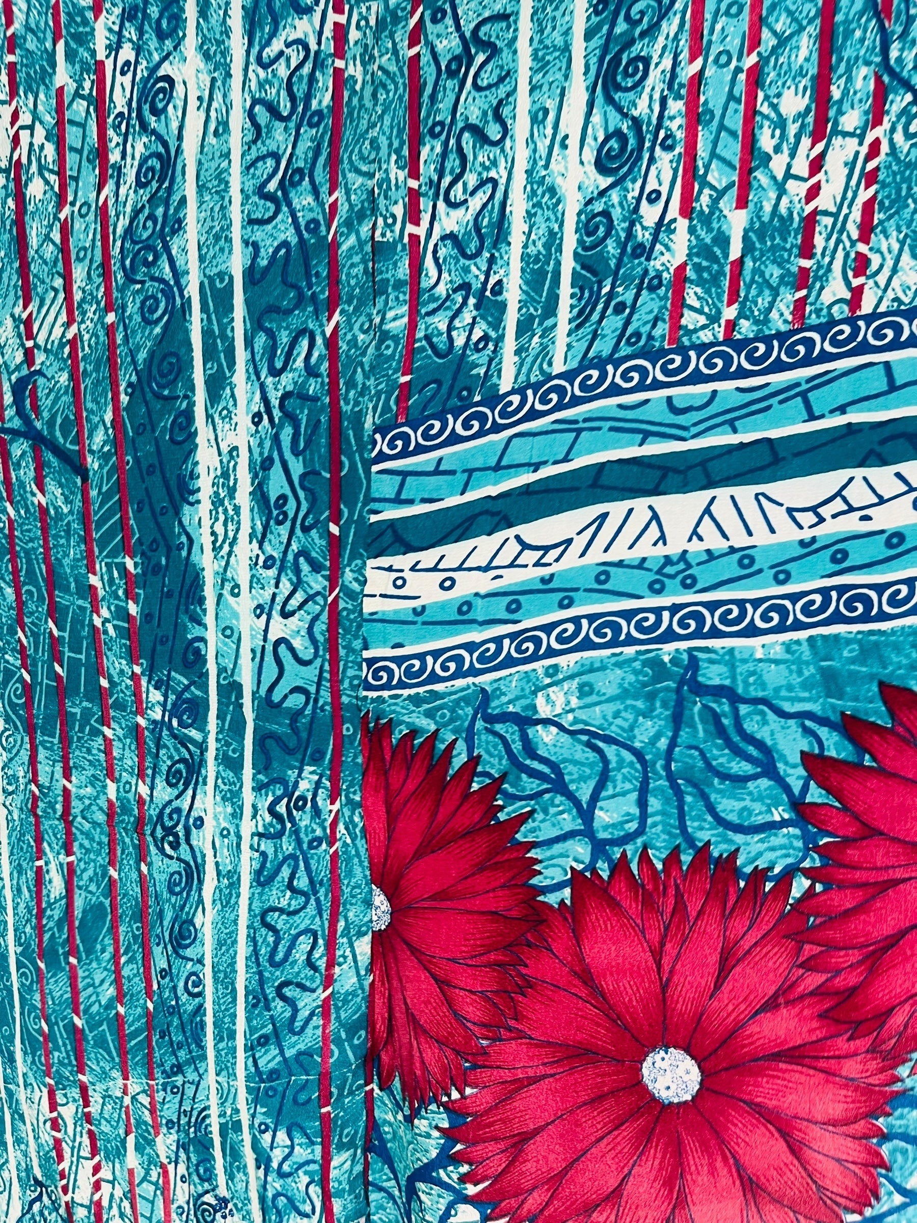 PRC7556 Avatar Pure Silk Waterfall Top