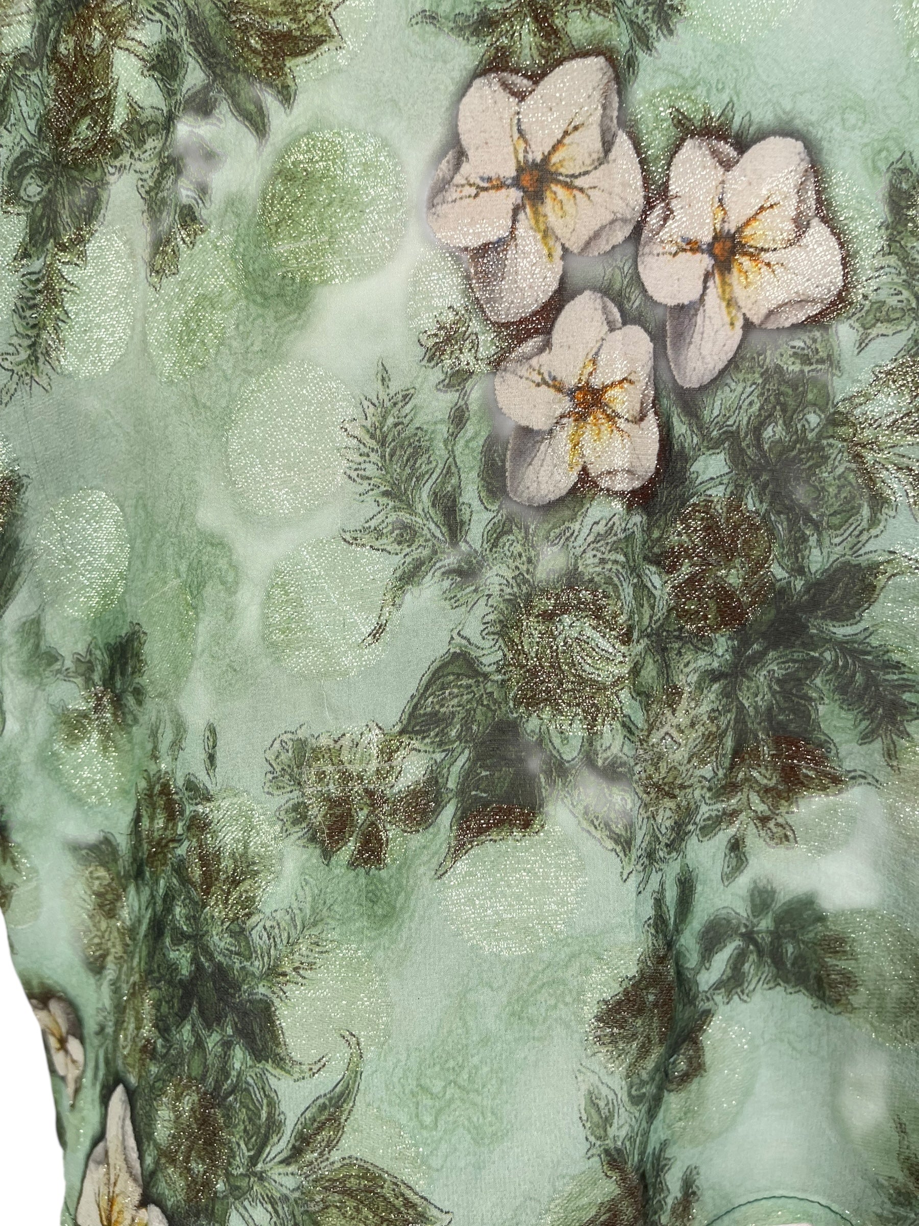 PRG7963 Sheer Avatar Pure Silk Boxy Top