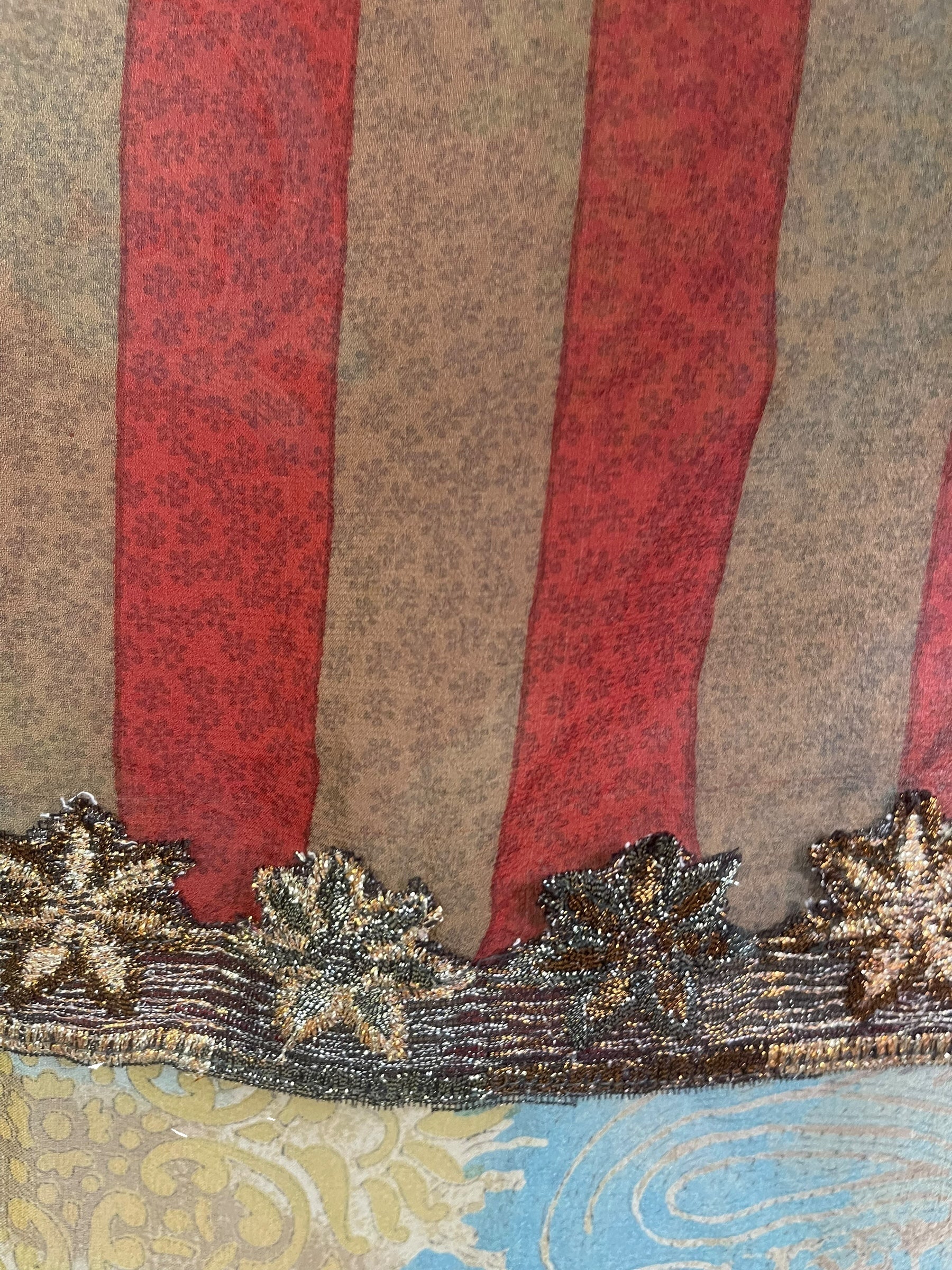 PRG8616 Sheer Wabi Sabi Pure Silk Hi Lo Top