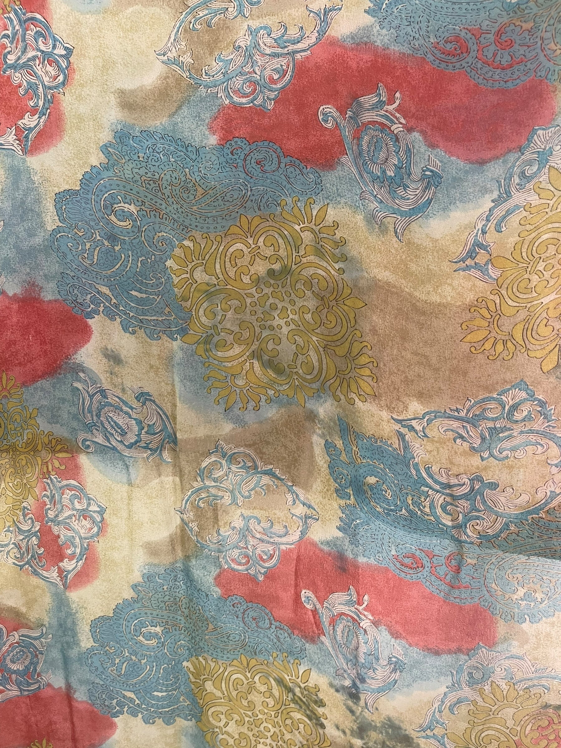 PRG8616 Sheer Wabi Sabi Pure Silk Hi Lo Top