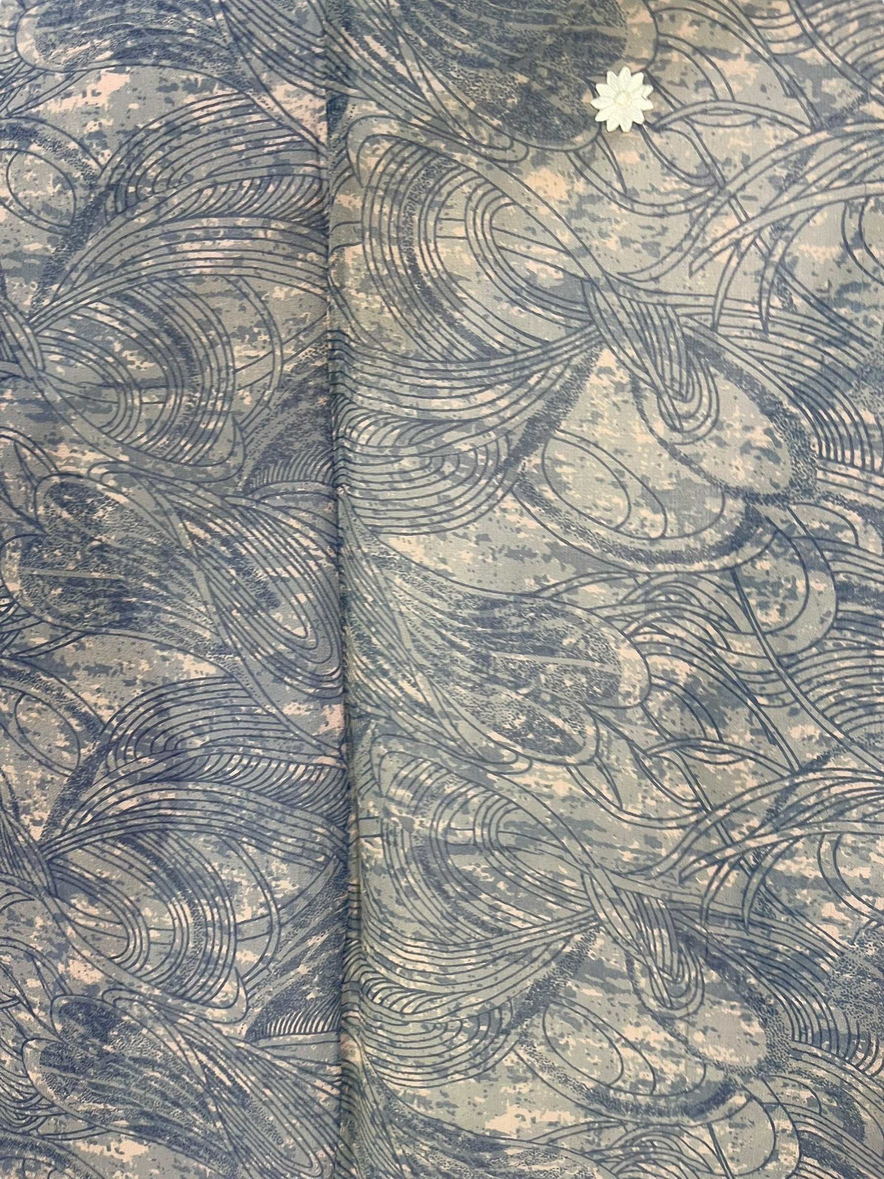 PRG7272 Sheer Wabi Sabi Pure Silk Cardigan