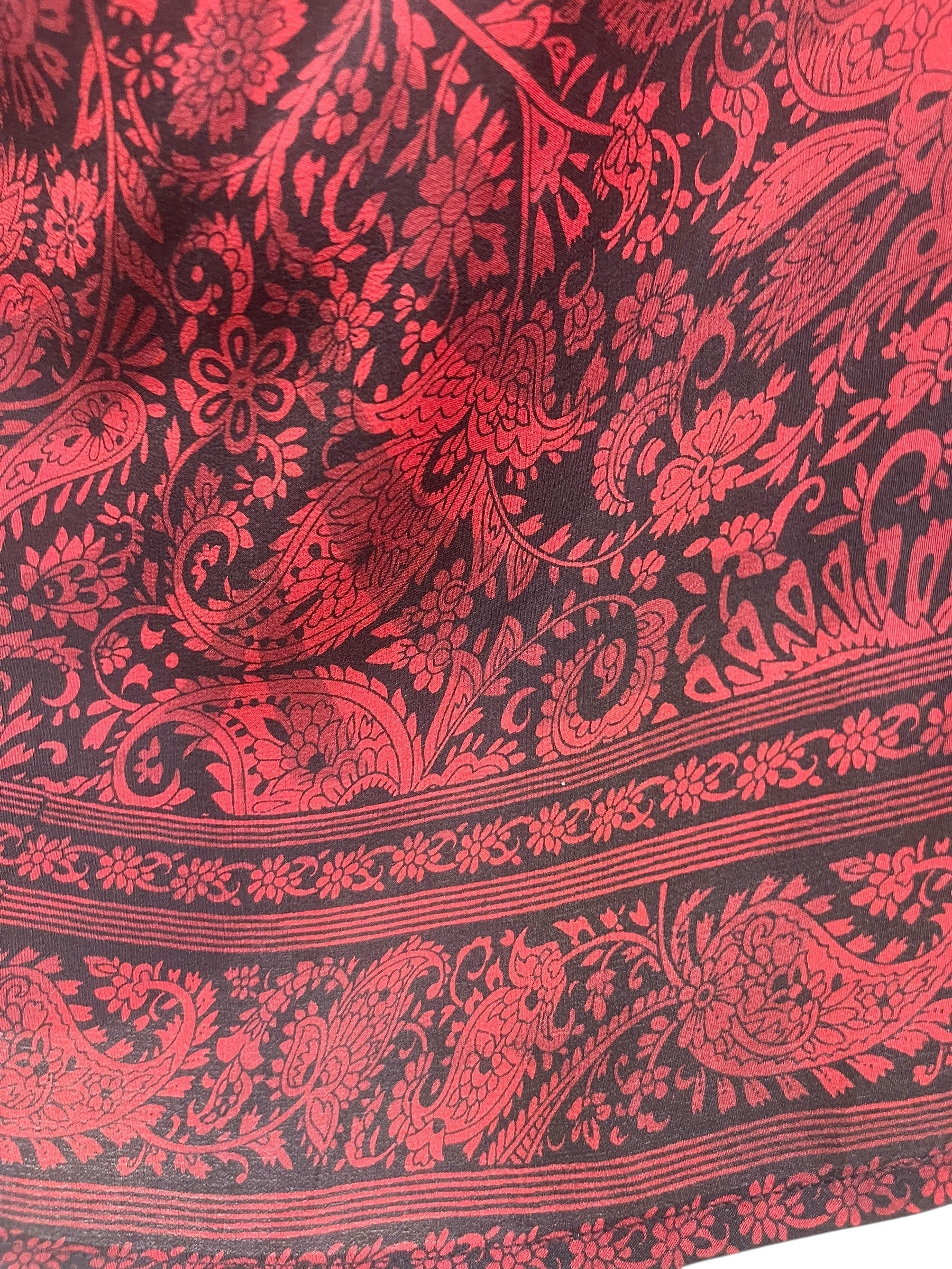 PRC8448 Avatar Pure Silk Sculptural Long Tunic Dress