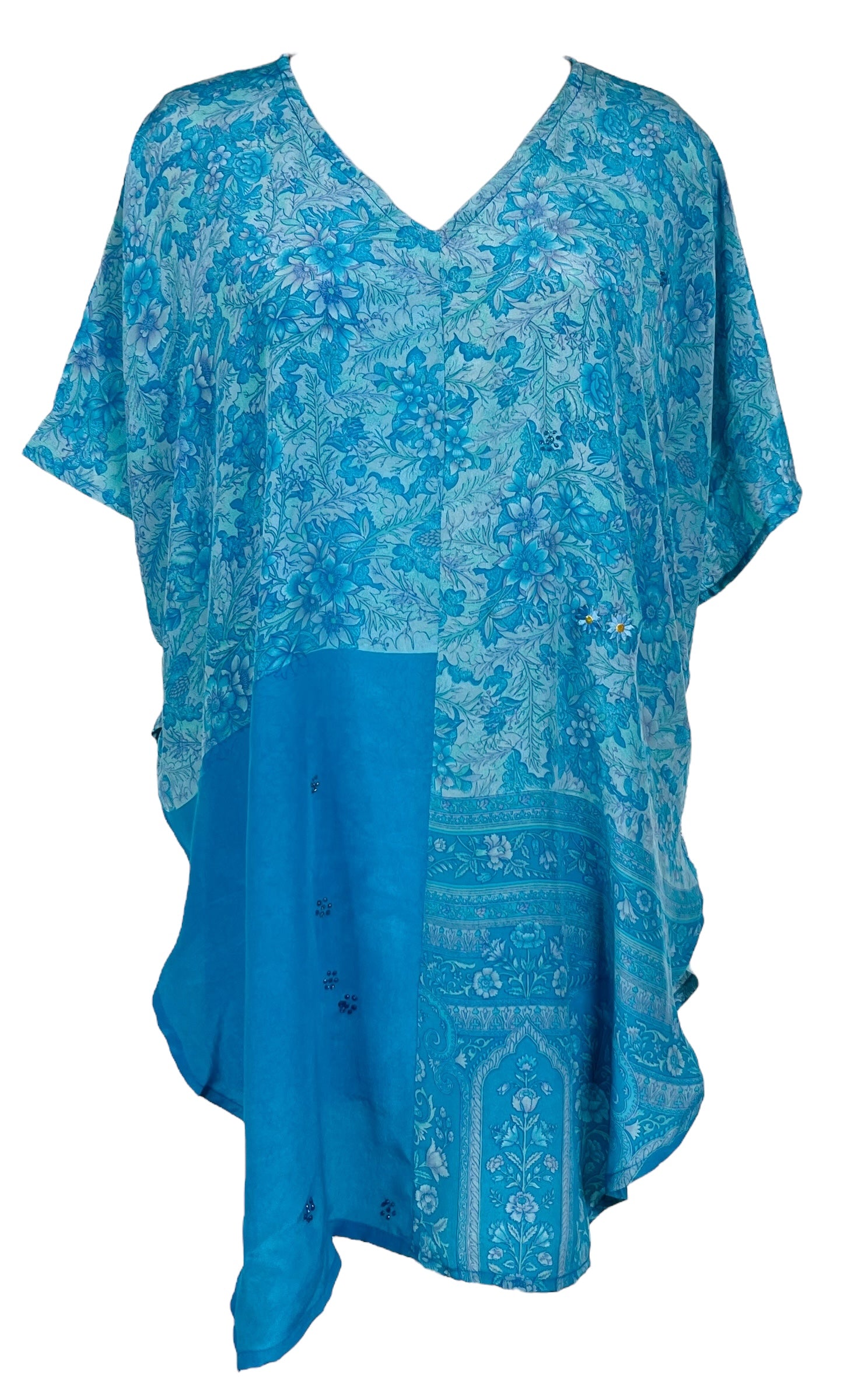 PRC7549 Avatar Pure Silk Waterfall Top