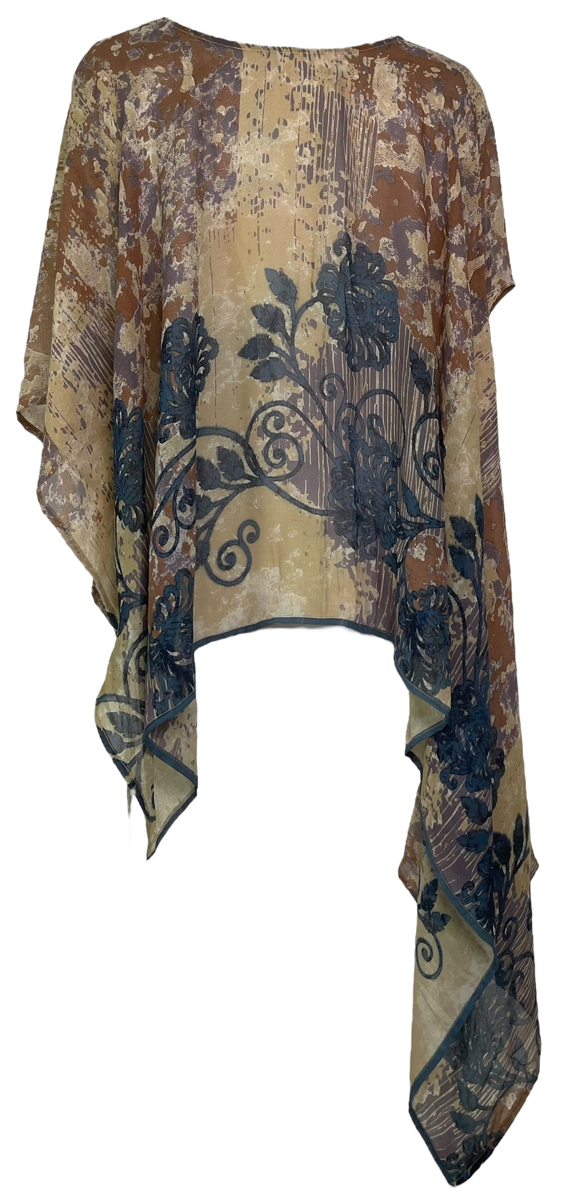 PRG8167 Sheer Avatar Pure Silk Versatile Vest