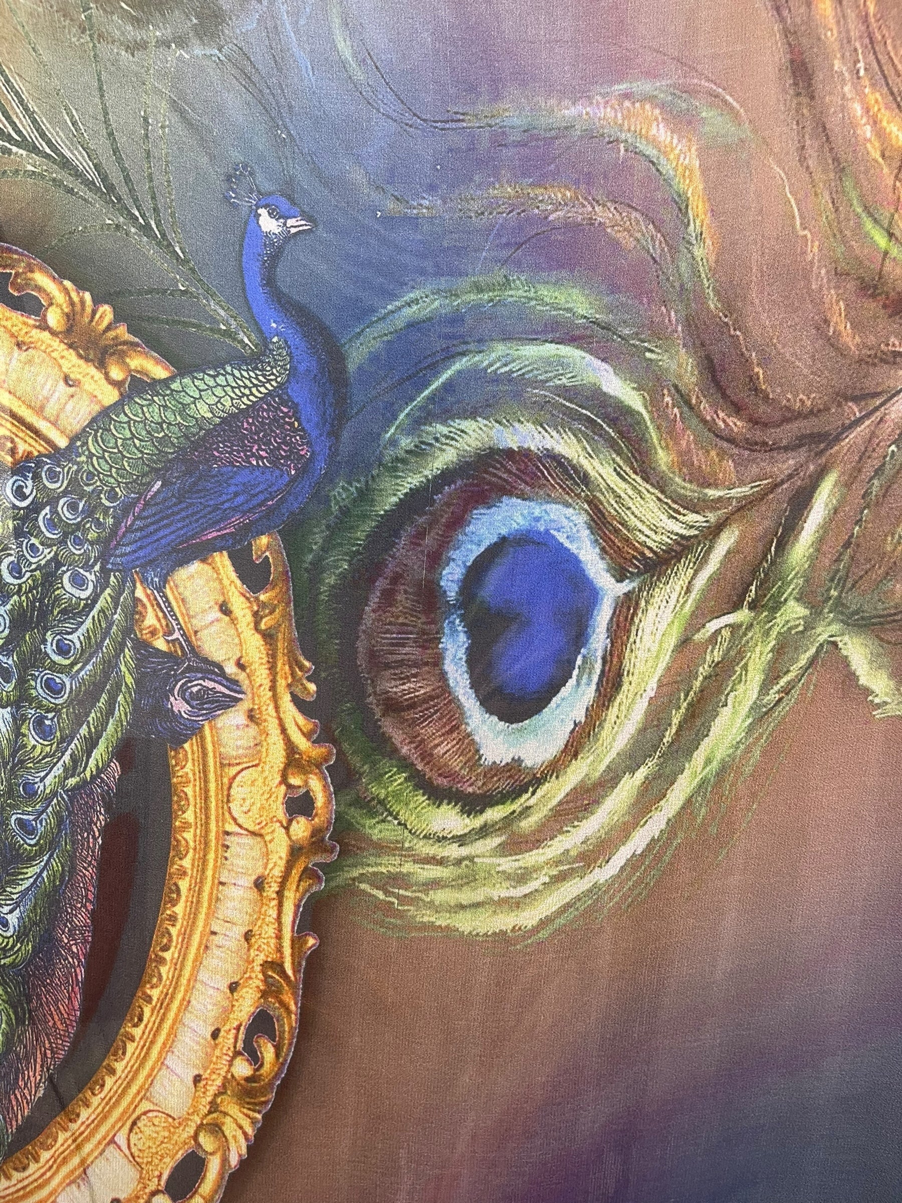 PREVIEW PRG8584 Sheer Wabi Sabi Pure Silk Short Kaftan Tunic with Slits