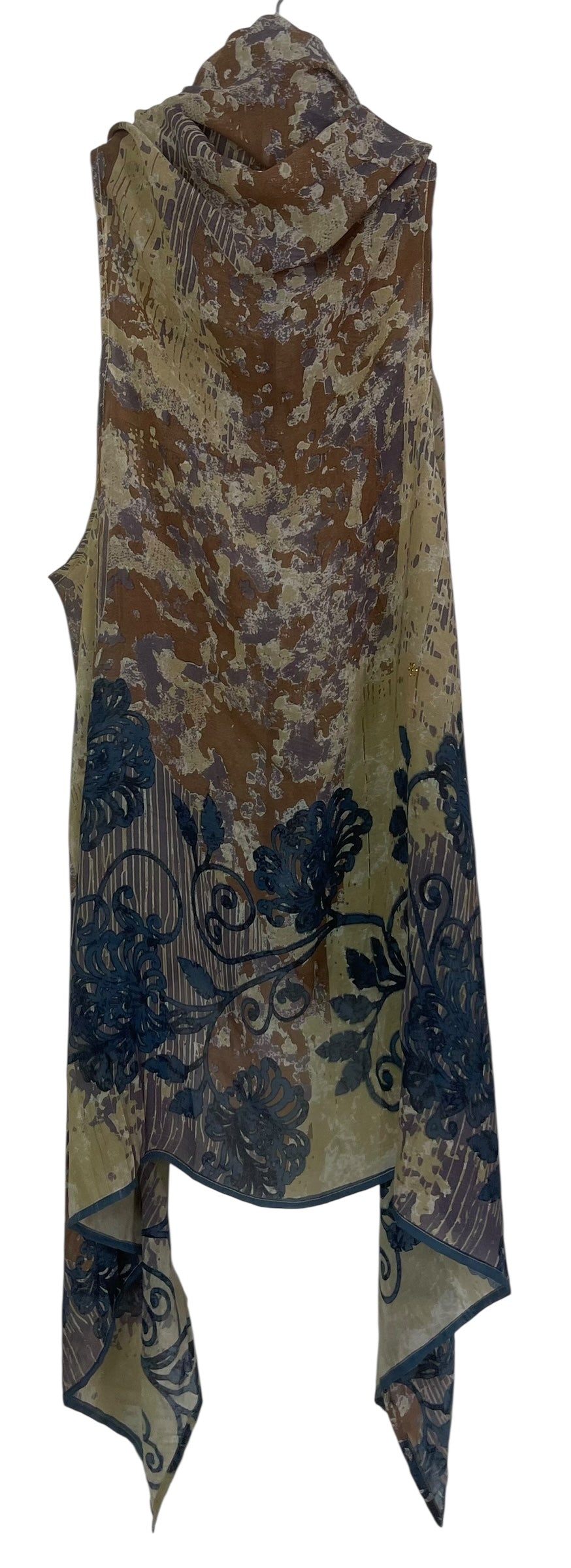 PRG8167 Sheer Avatar Pure Silk Versatile Vest