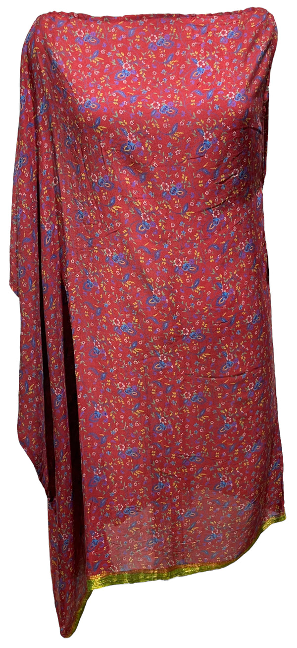 PRC3729 Nirvana Pure Silk One Shoulder Dress