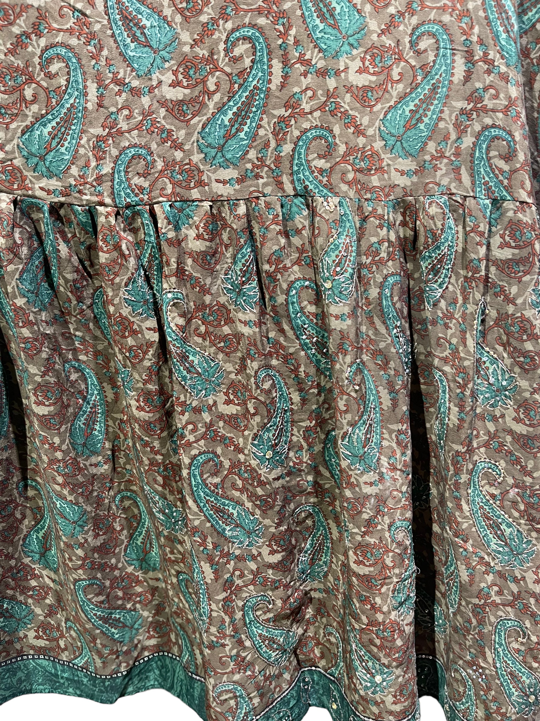 PRC4532 Avatar Pure Silk Boxy Babydoll Dress