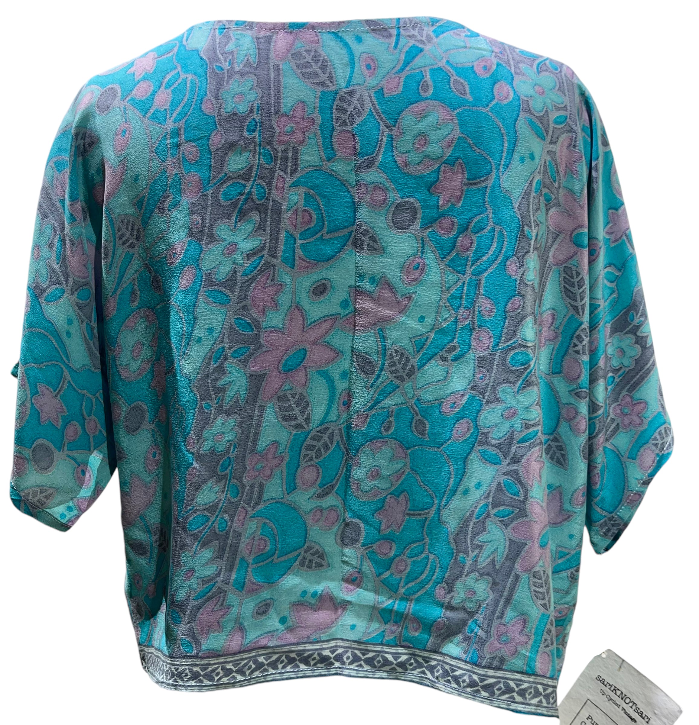 PRC4754 Avatar Pure Silk Boxy Top