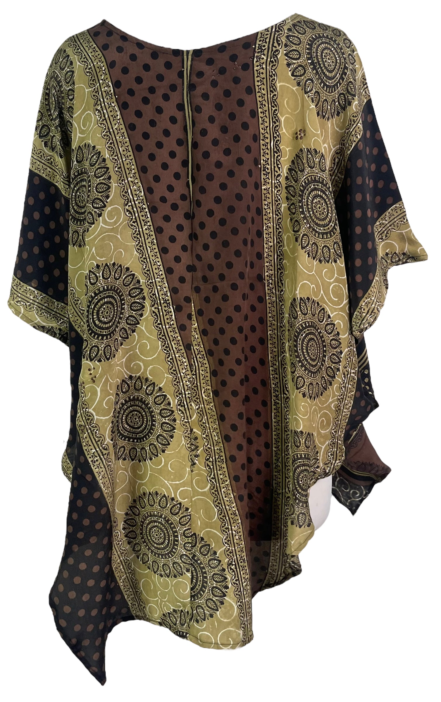 PRC6505 Wabi Sabi Pure Silk Waterfall Top