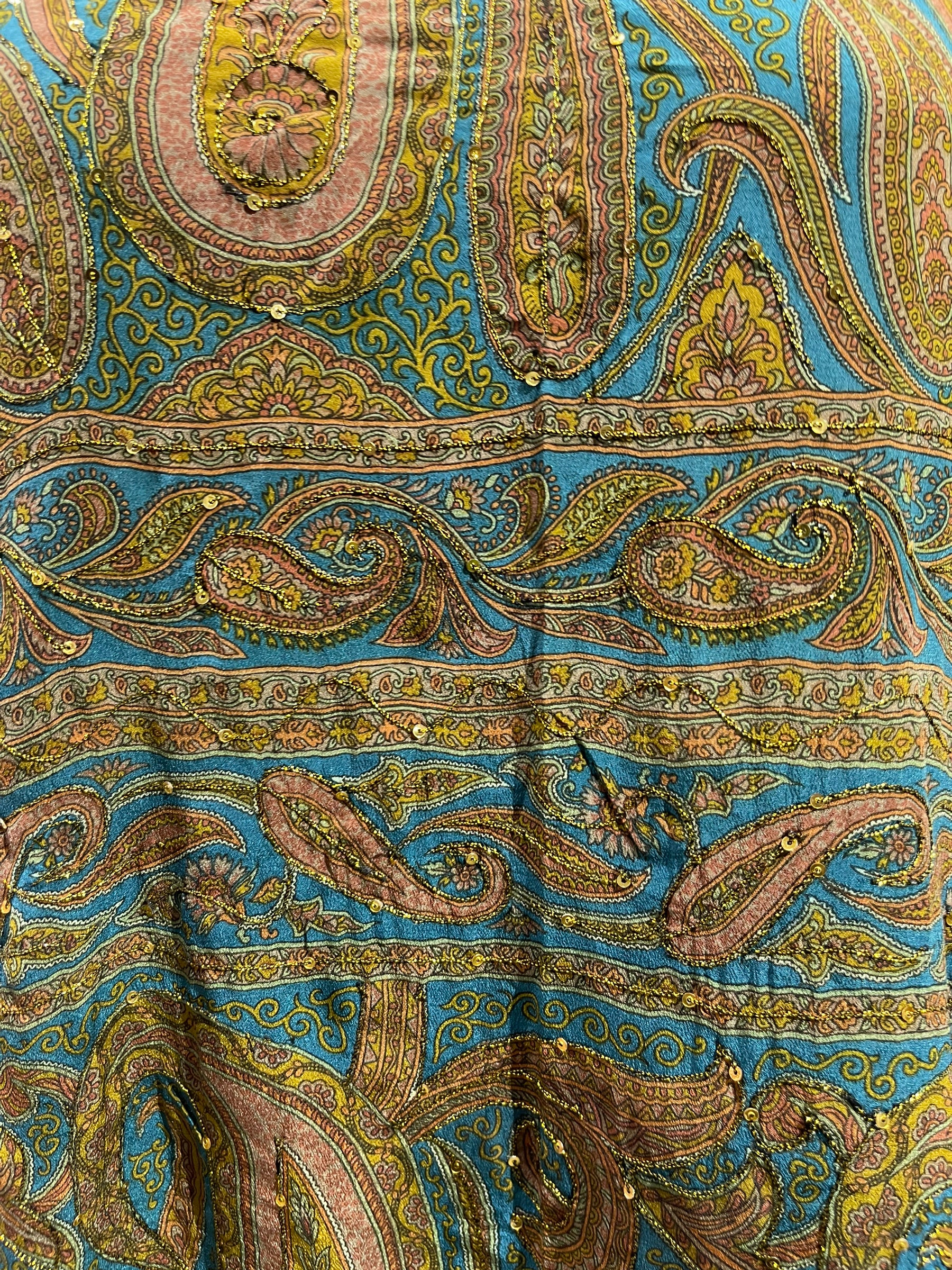 PRC5659 Wabi Sabi Pure Silk Short Kaftan Tunic