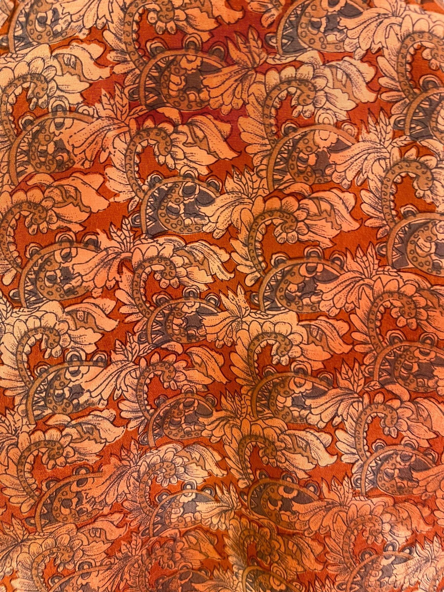 PRC7158 Avatar Pure Silk Long Tunic with Side Ties