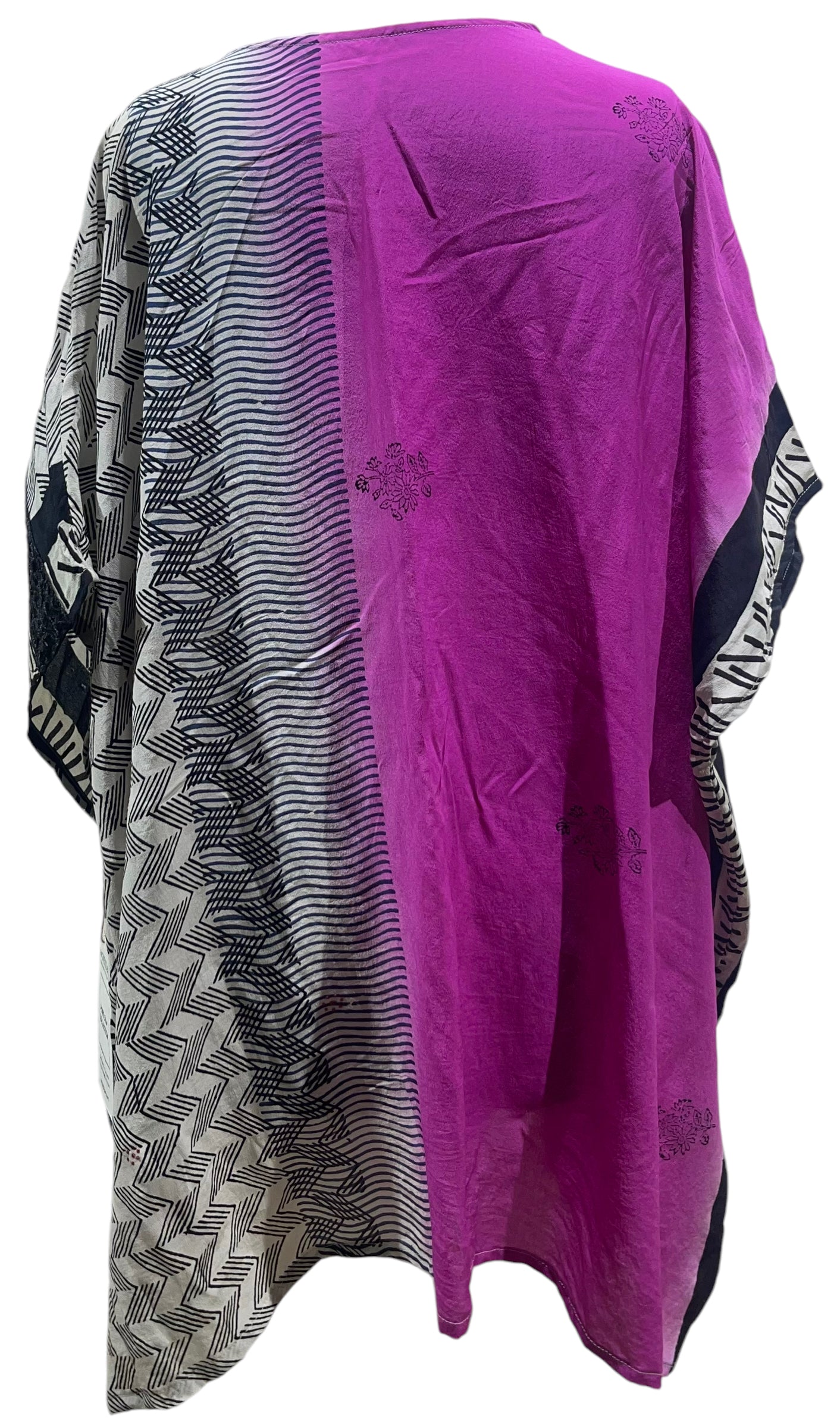 PRC5022 Avatar Pure Silk Short Kaftan Tunic