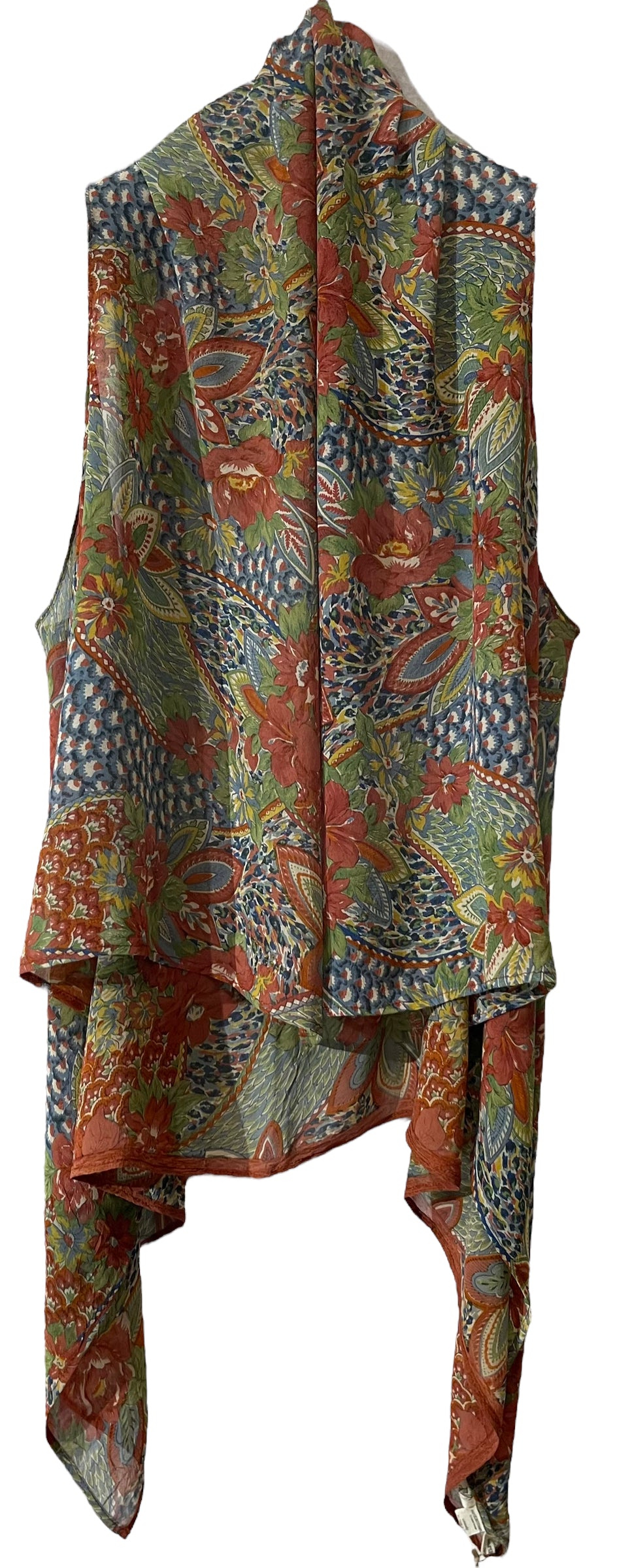 PRG4545 Sheer Avatar Pure Silk Versatile Vest