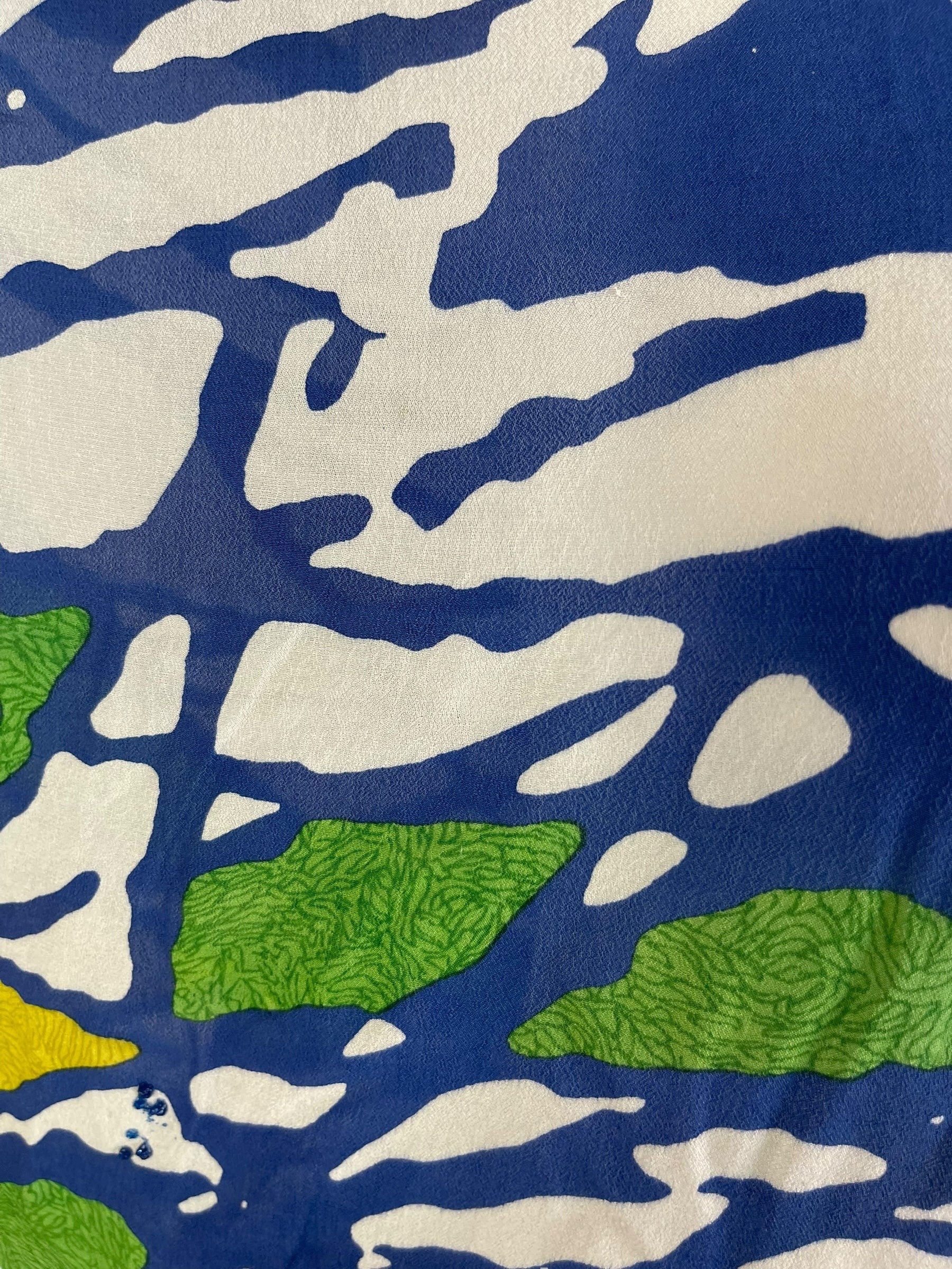 PRG6955 Sheer Avatar Pure Silk Long Tunic with Side Ties