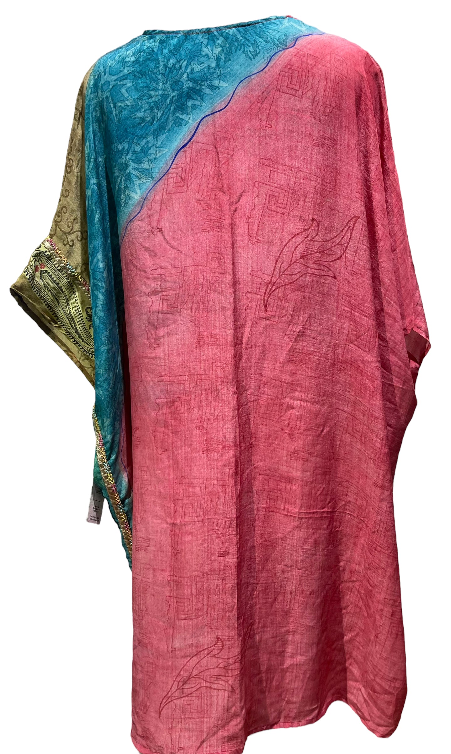 PRC5080 Avatar Pure Silk Midi Length Kaftan