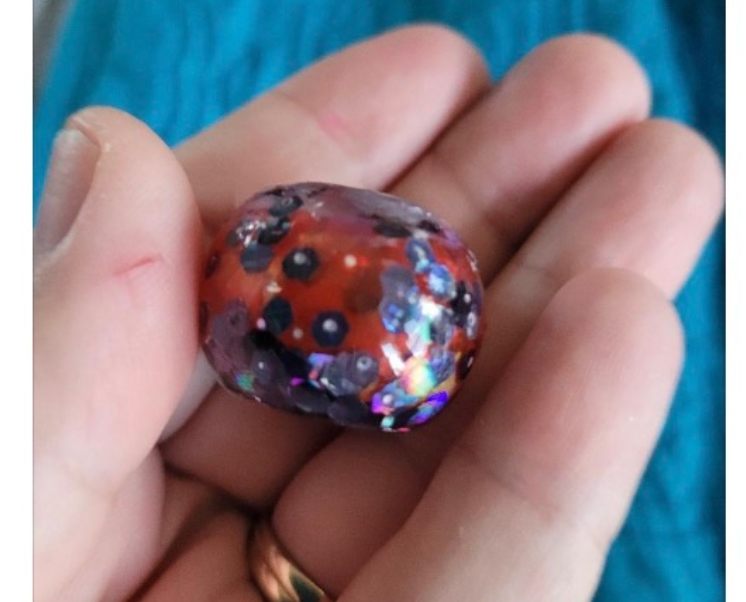 Ladybug Inspired Bead