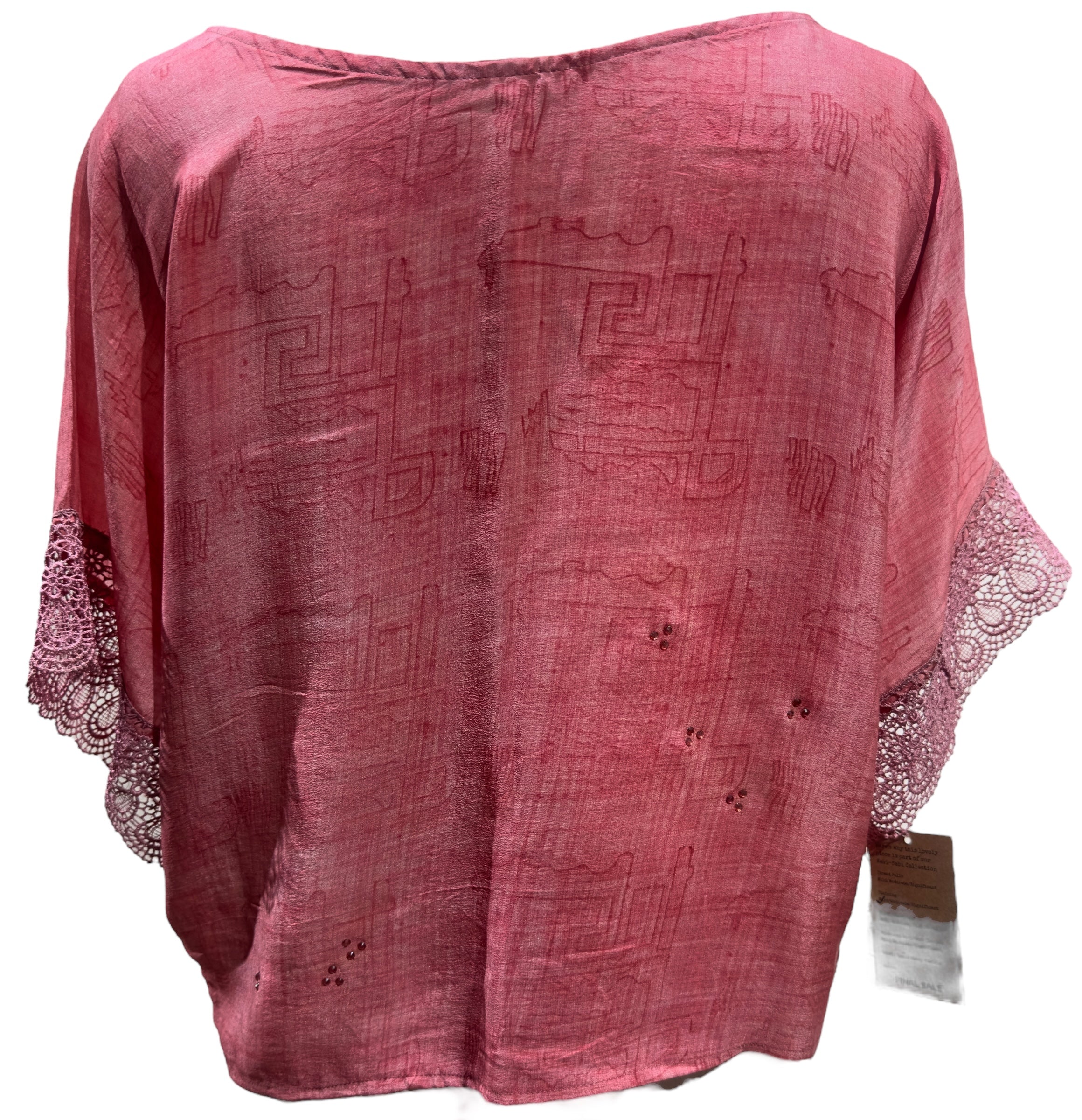 PRC5080  Wabi Sabi Pure Silk Boxy Top